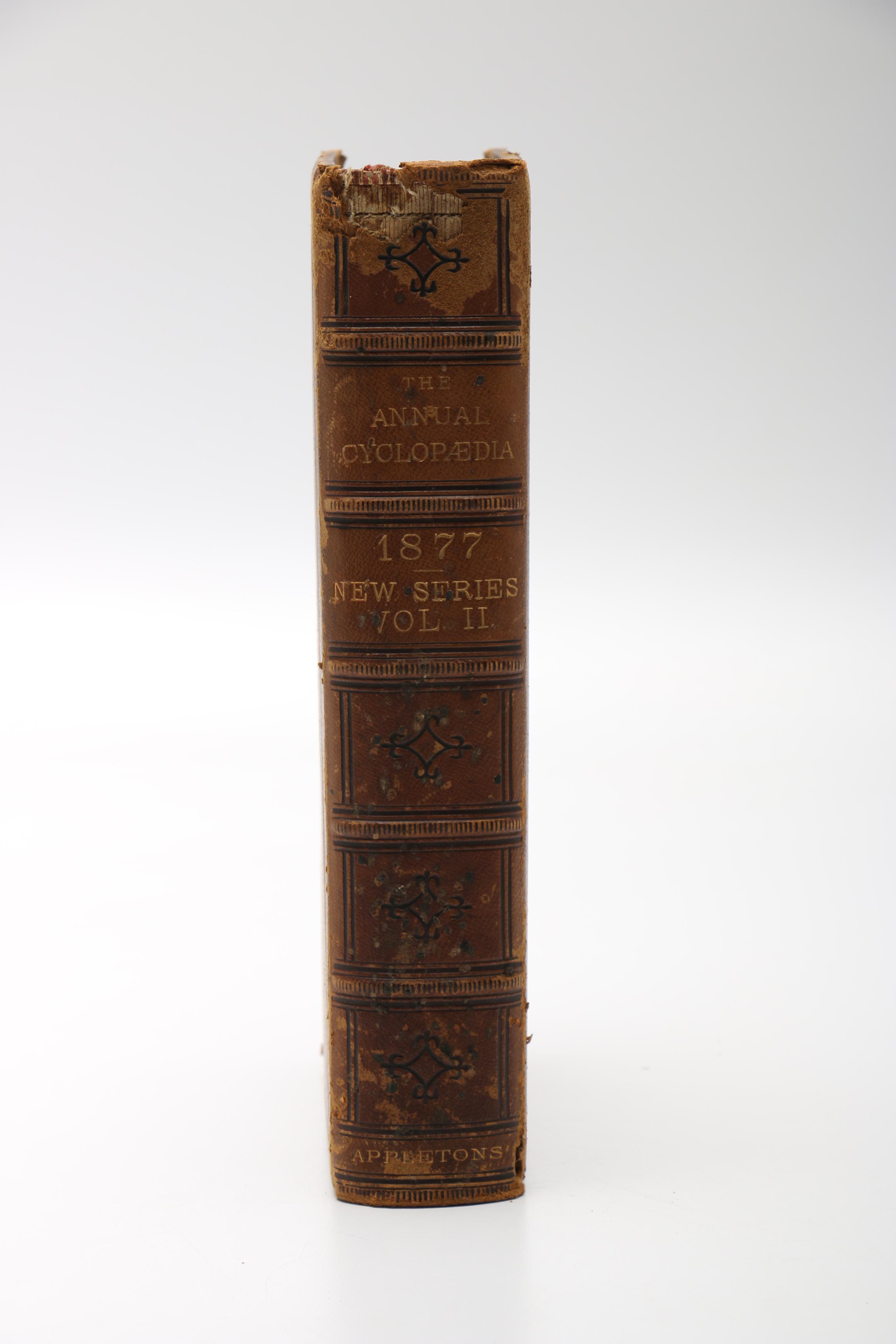 "The Annual Cyclopedia" Volume II and III