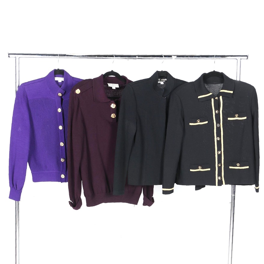 Collection of Women's  St. John Sweaters
