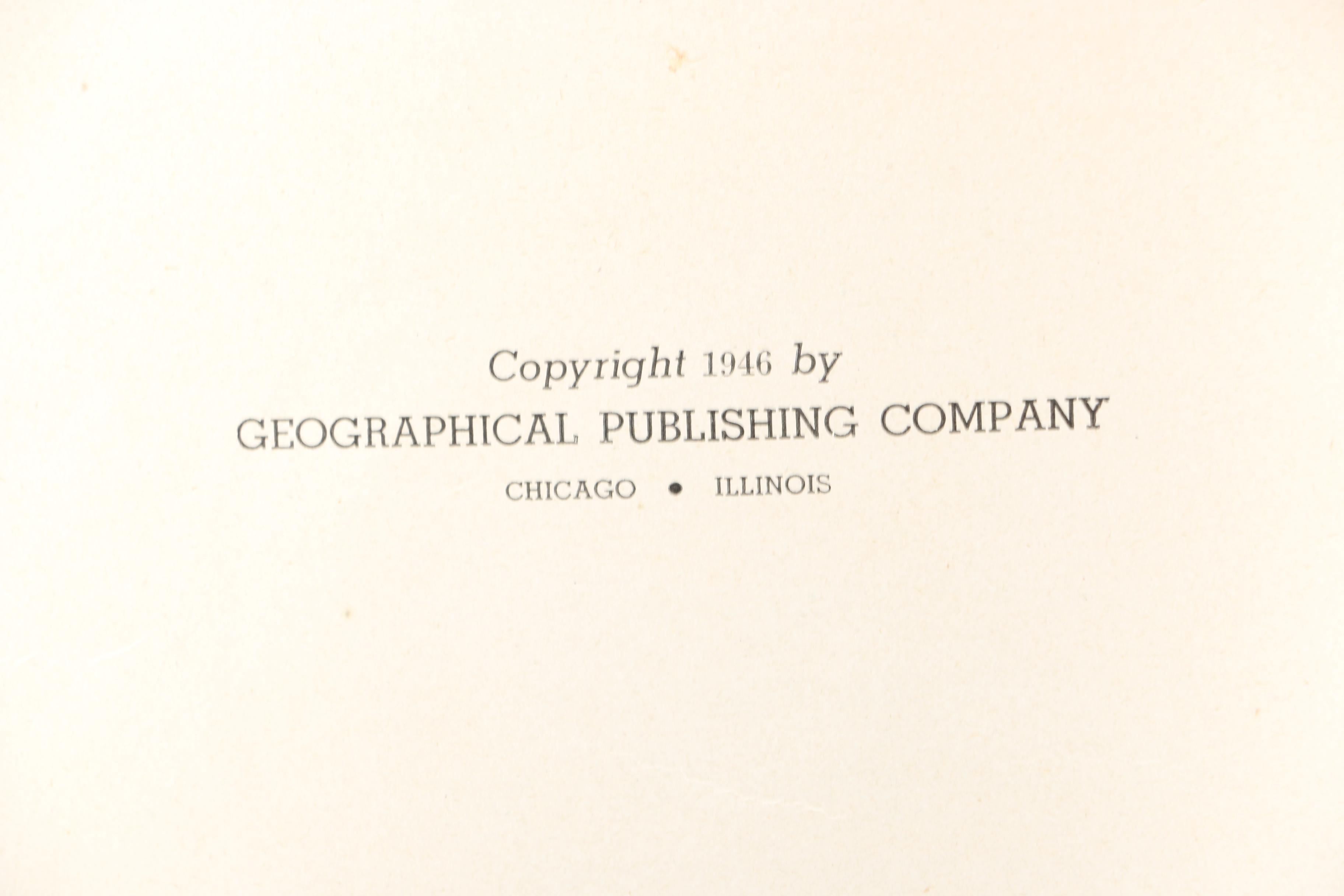 Pair of World Atlas Books