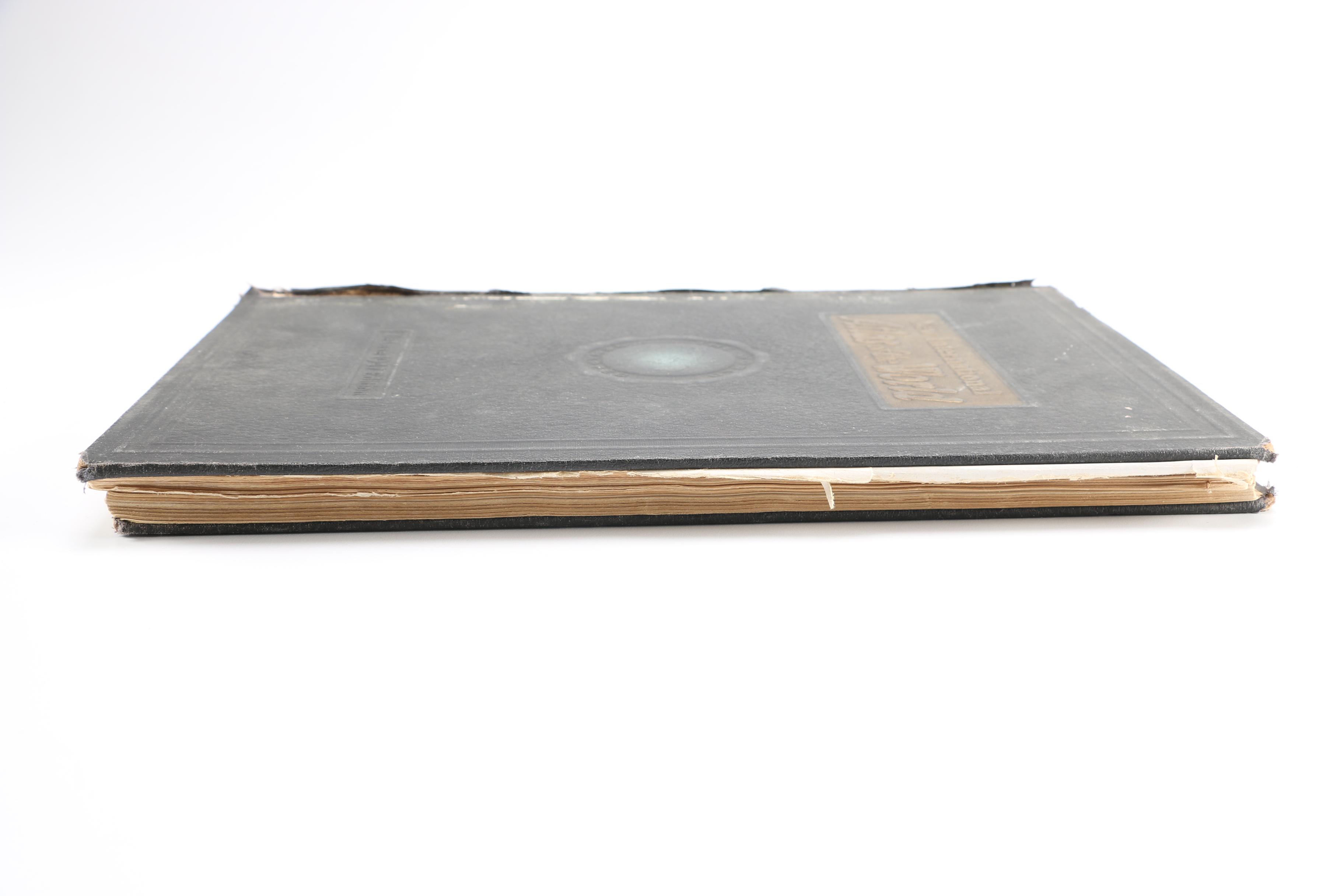 Pair of World Atlas Books