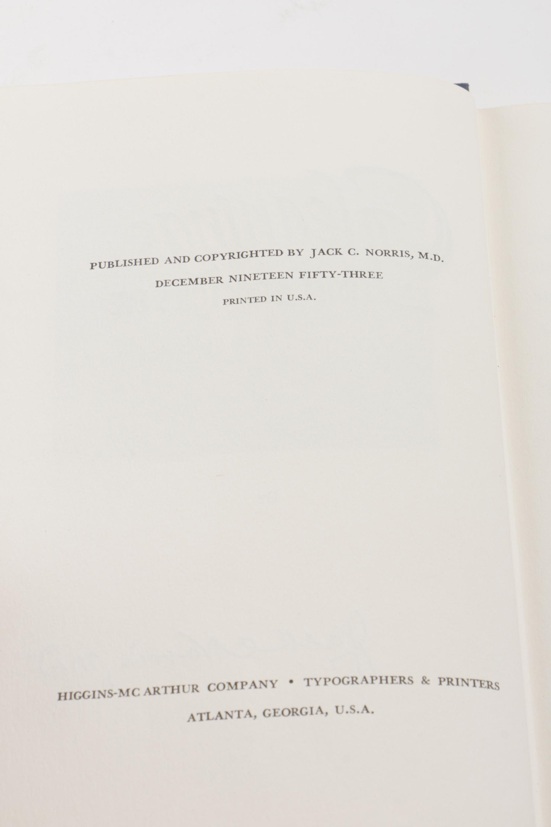 1953 "Gleanings from a Doctor's Eye" by Jack Norris