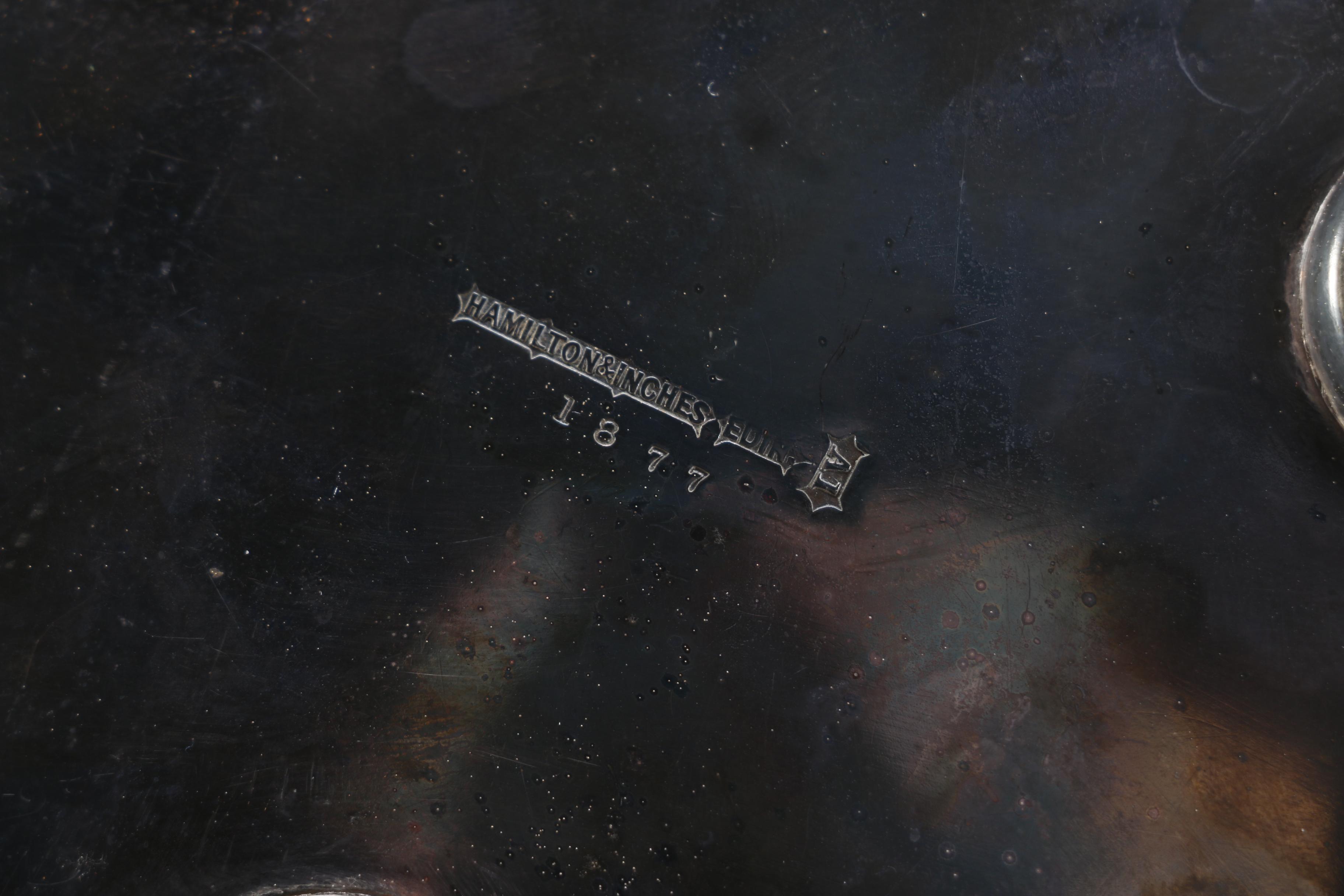 Covered Pot With Silver-Plated Serving Bowl by Hamilton & Inches