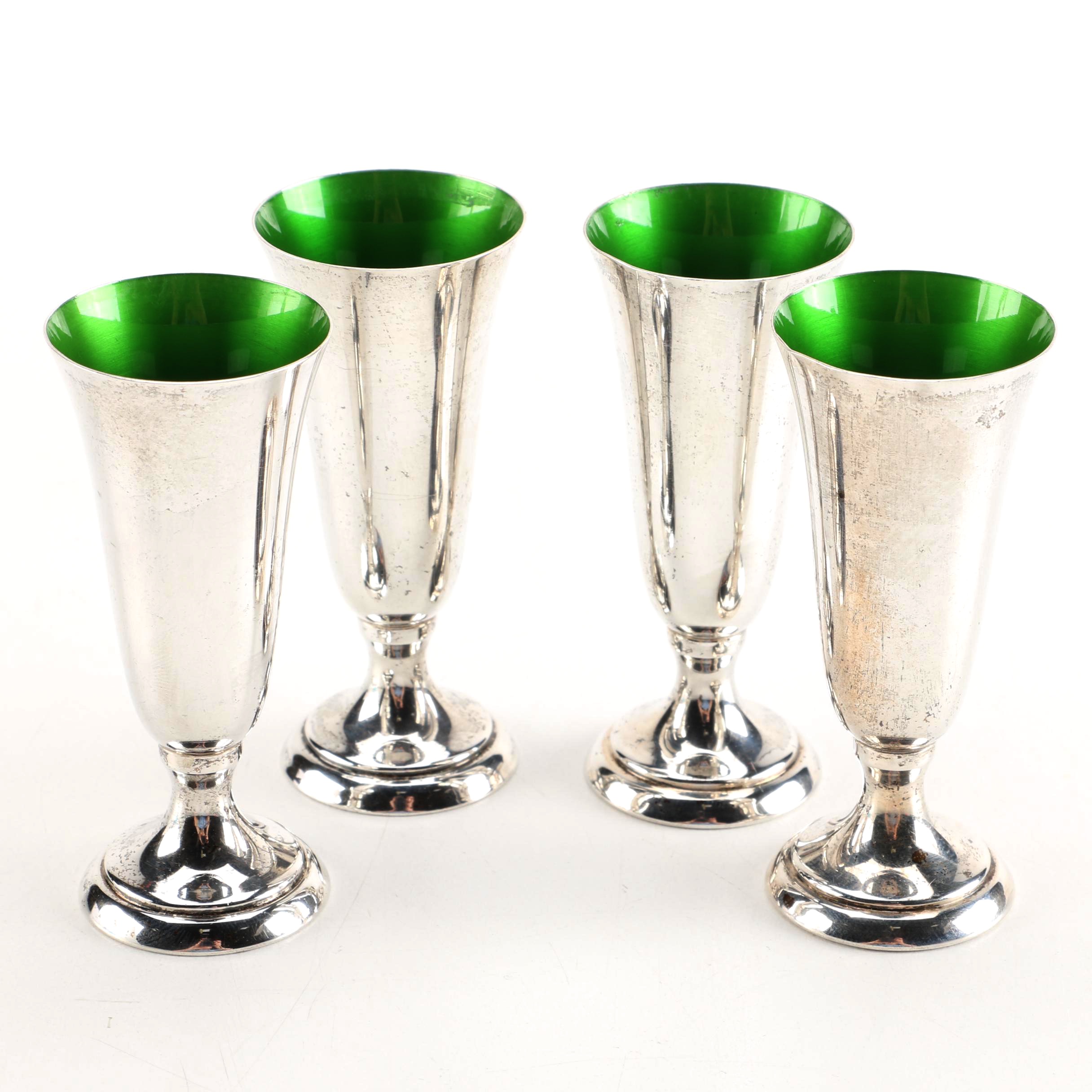 Reed & Barton Sterling Silver Cordial Cups