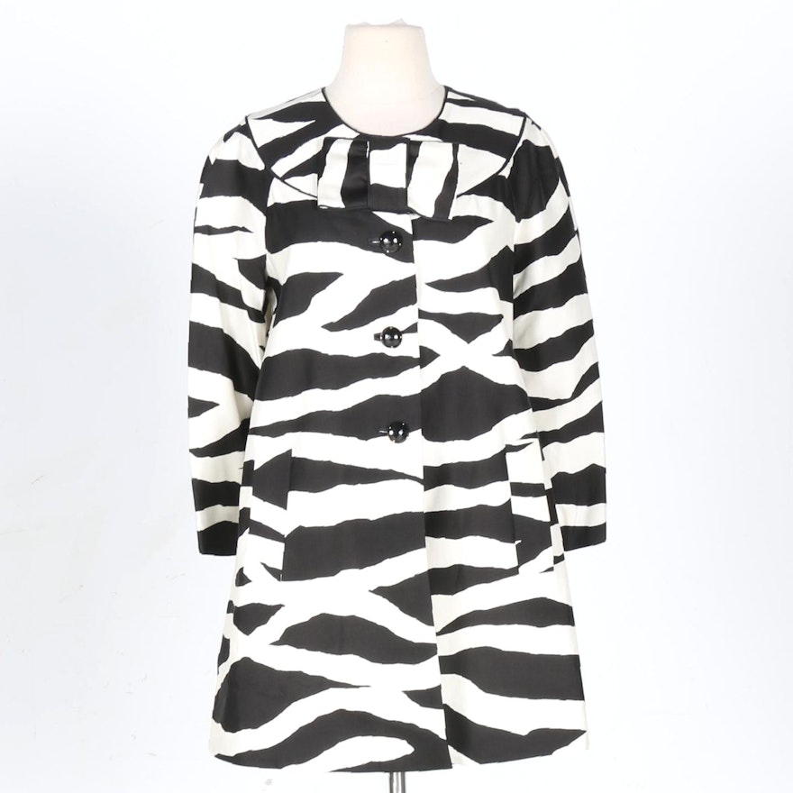 Kate Spade Zebra Coat