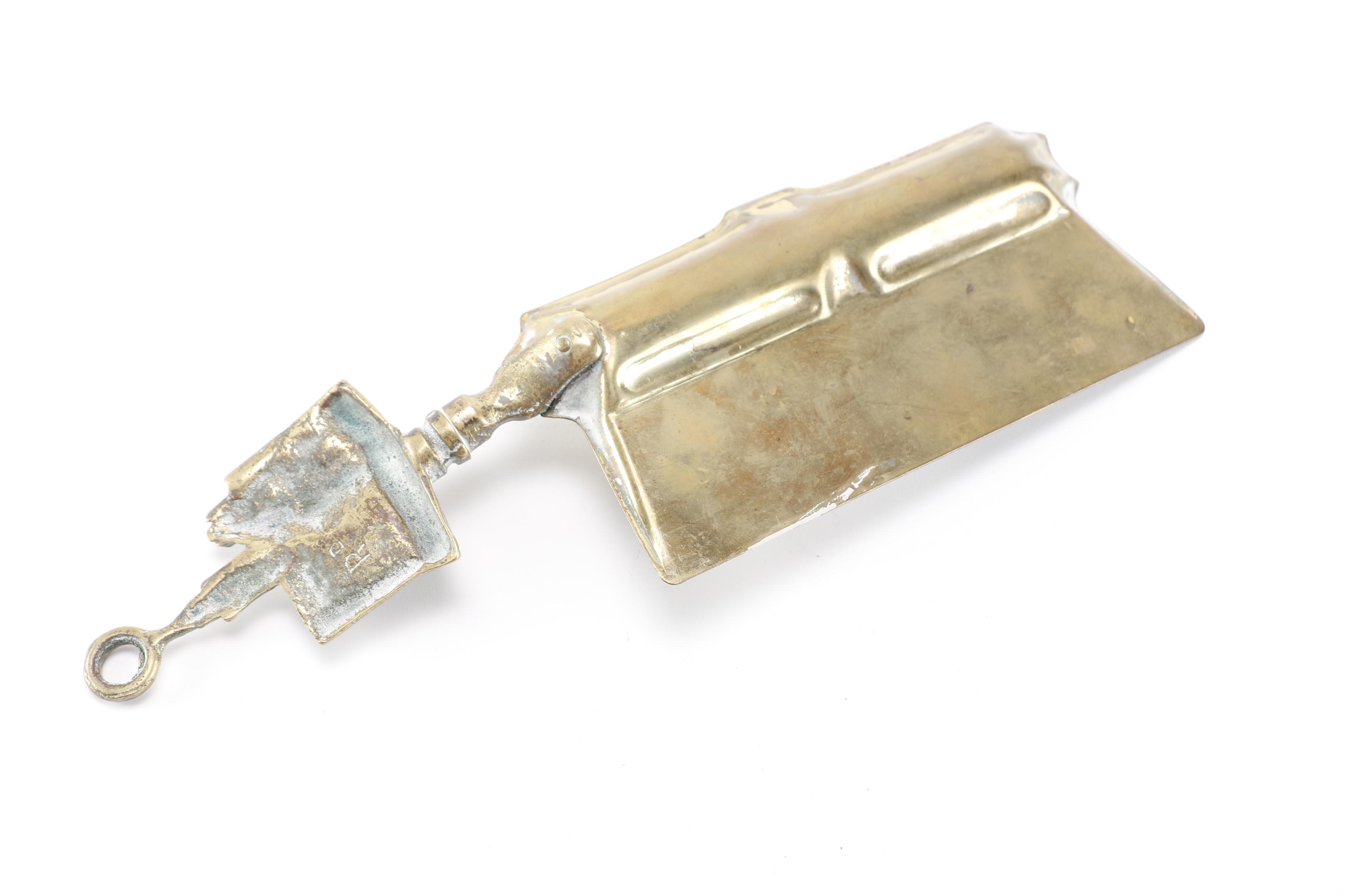 Brass Decor Including Silent Butler