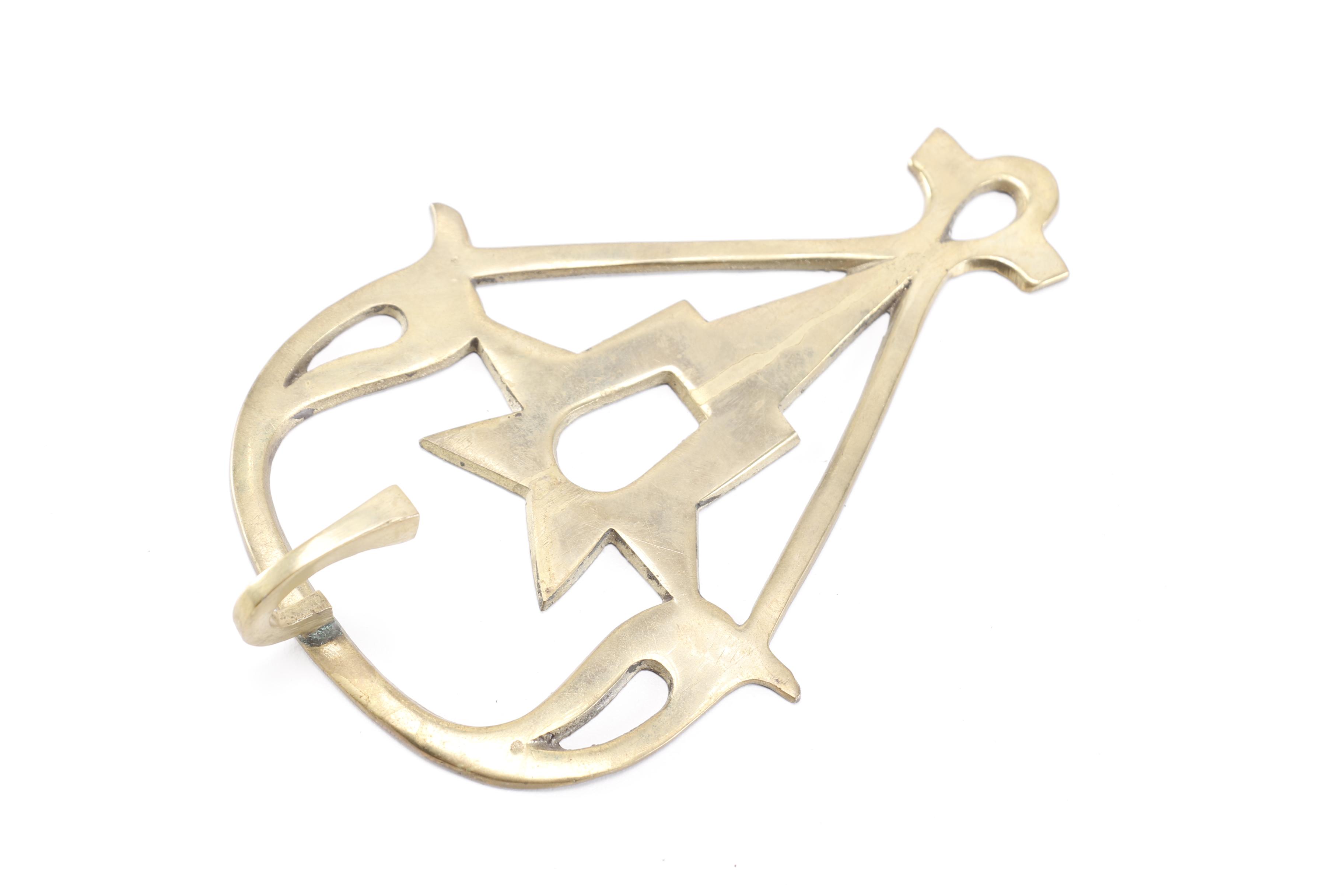 Brass Decor Including Silent Butler