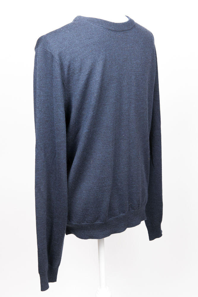 Bloomingdale's Blue Wool Sweater