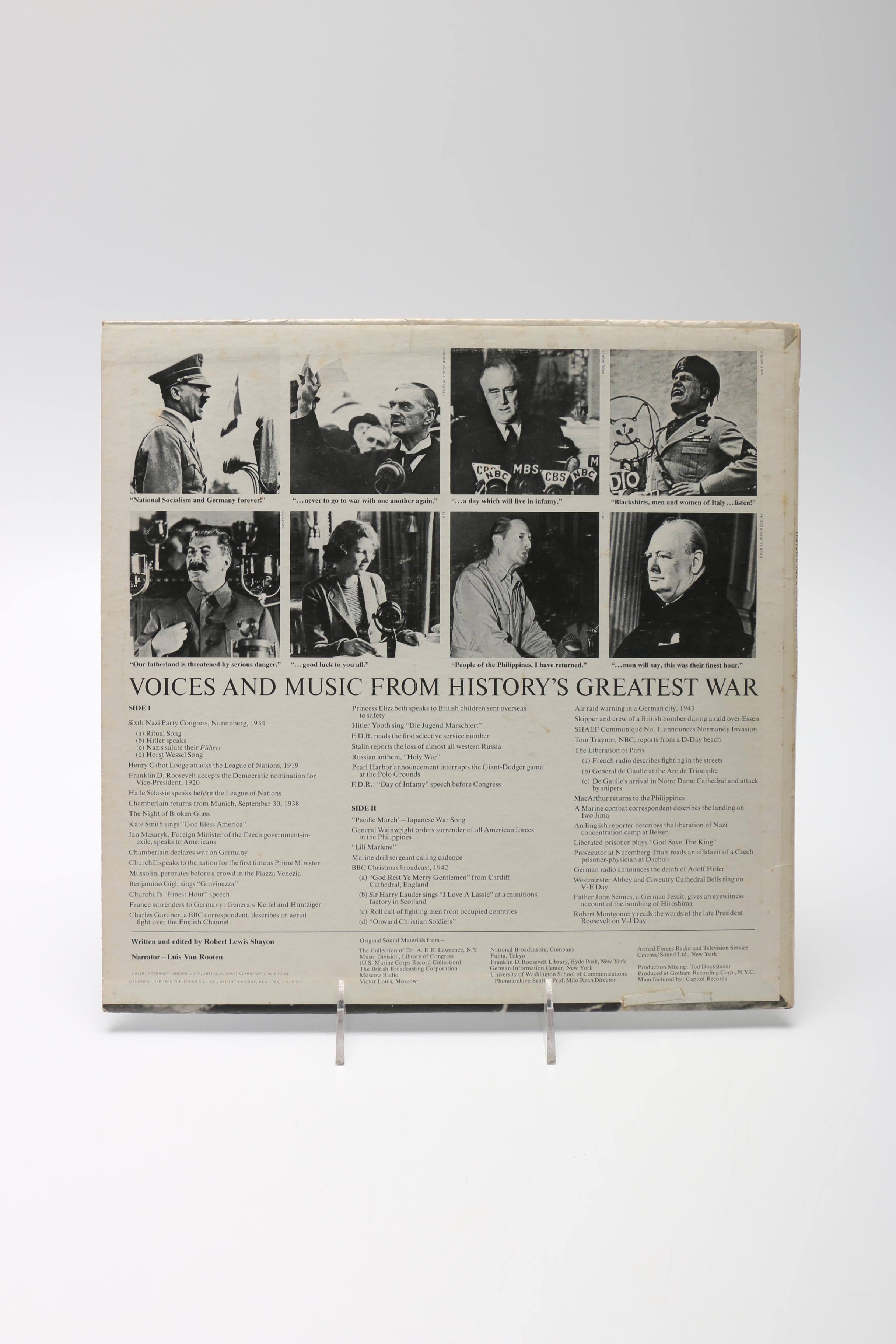 Battlefield and War Theme Records