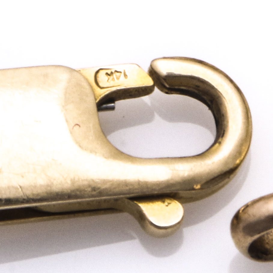 14K Yellow Gold Mariner Link Bracelet