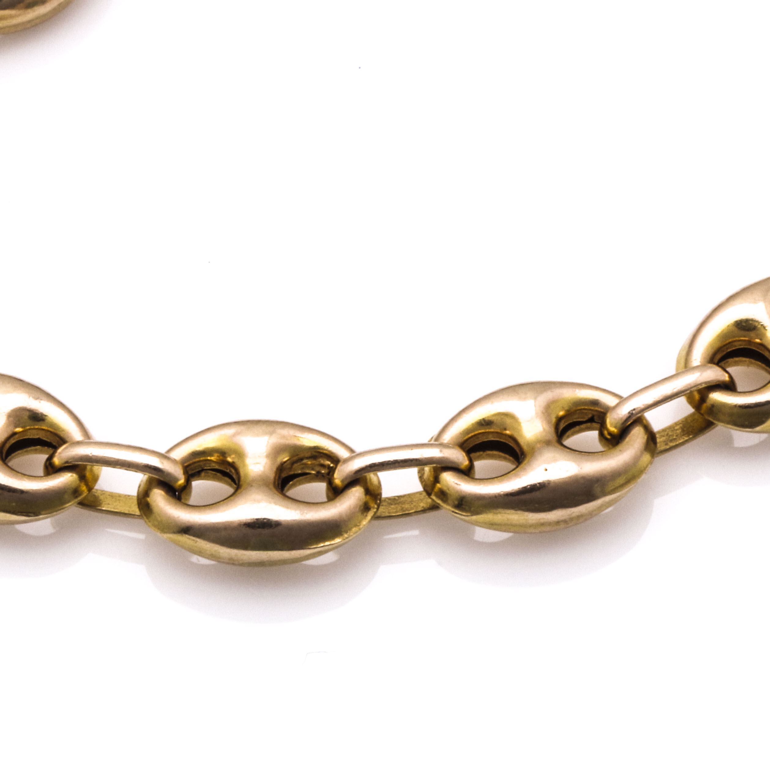 14K Yellow Gold Mariner Link Bracelet