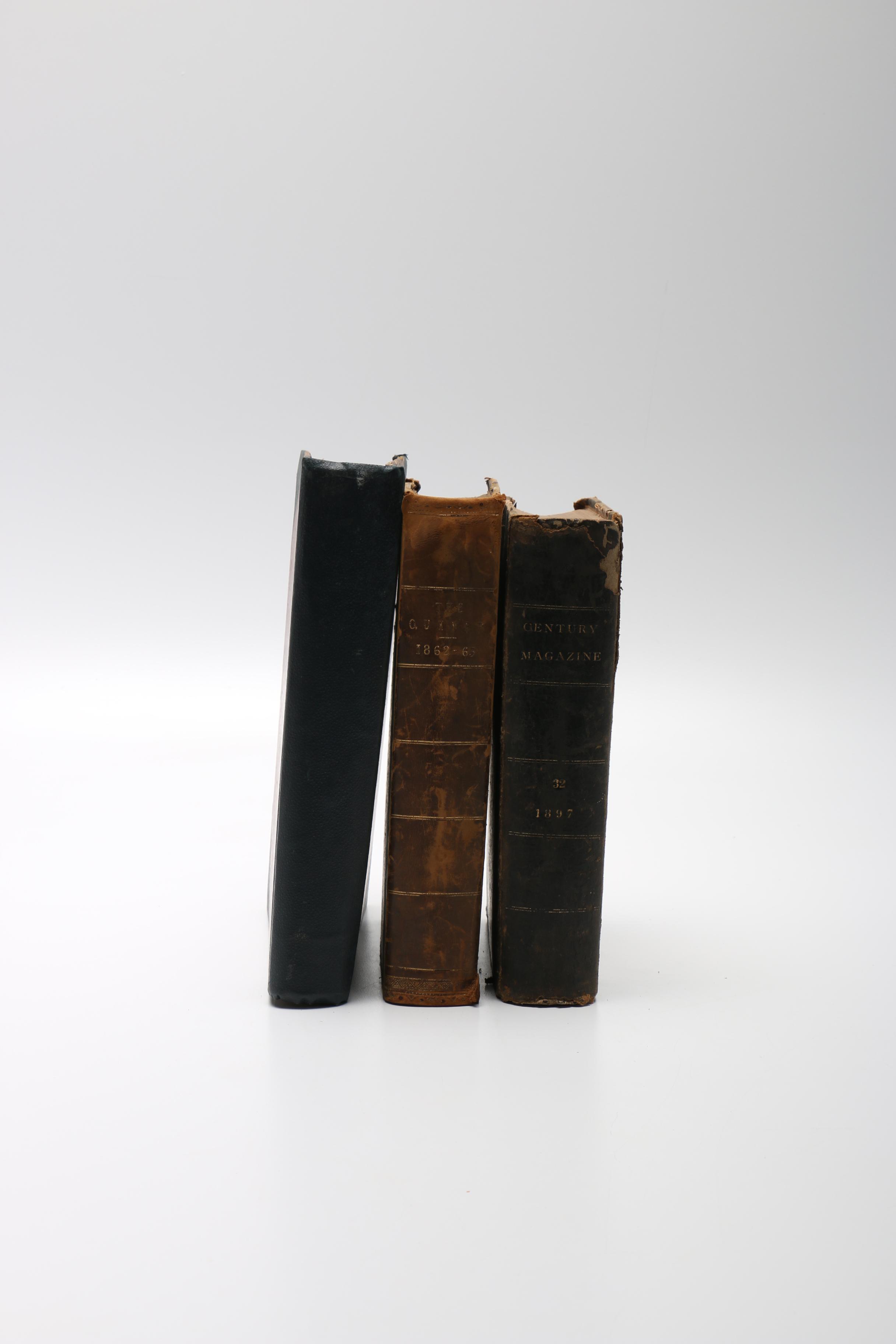 Antique Bound Periodicals Including 1906 "Science Siftings"