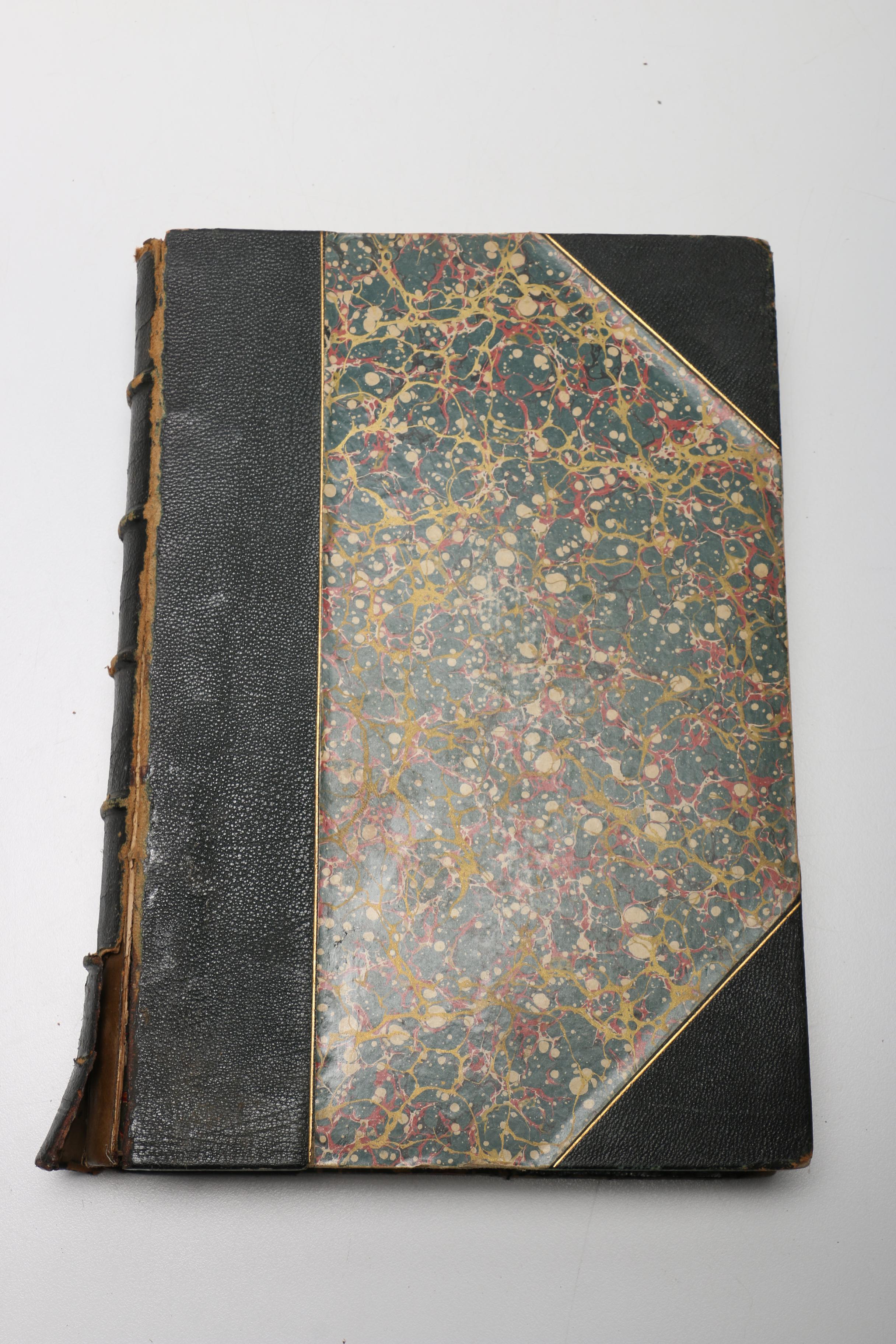 Antique Books Including 1867 "Chambers's Journal of Popular Literature, Science and Arts"