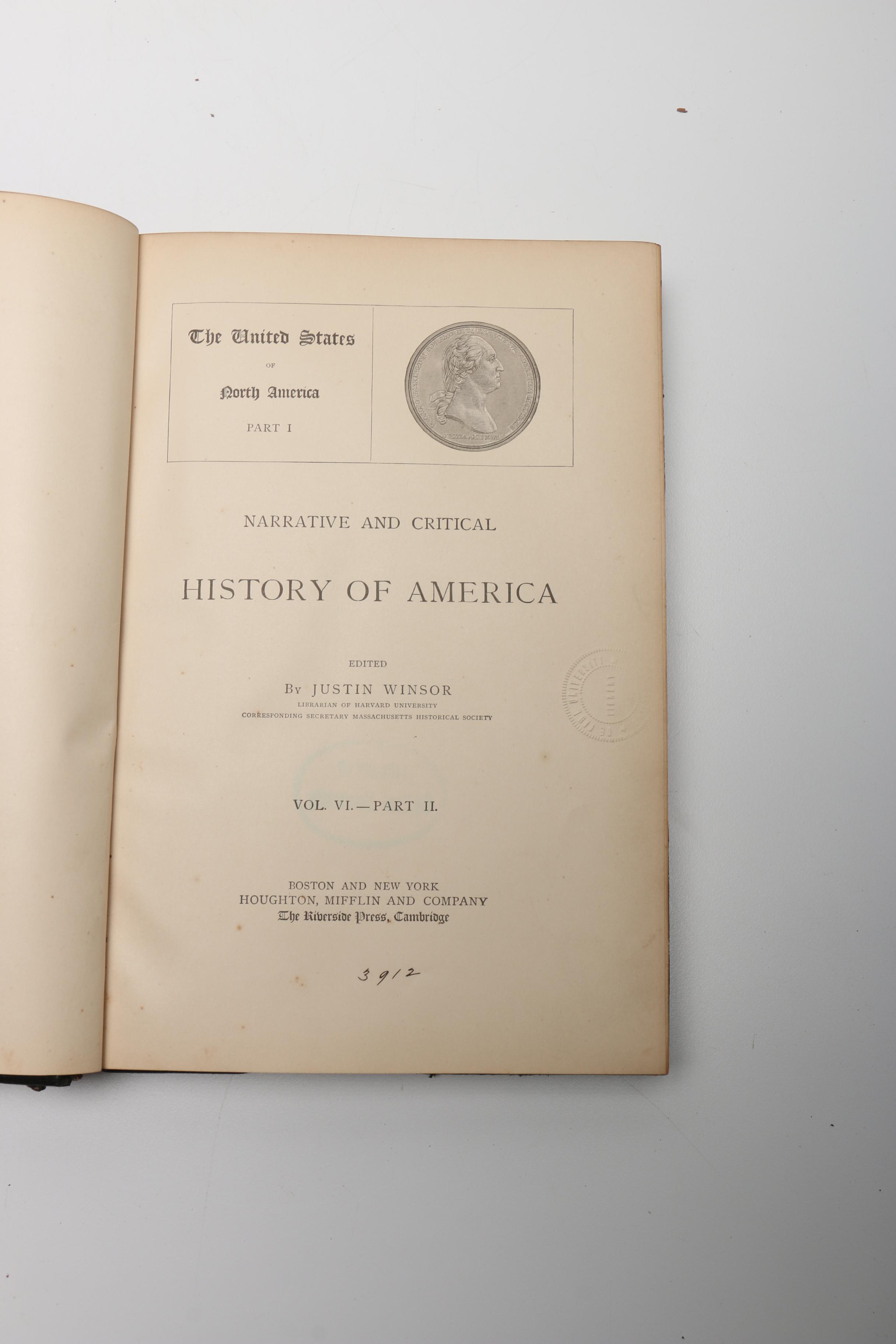 Antique Books Including 1867 "Chambers's Journal of Popular Literature, Science and Arts"