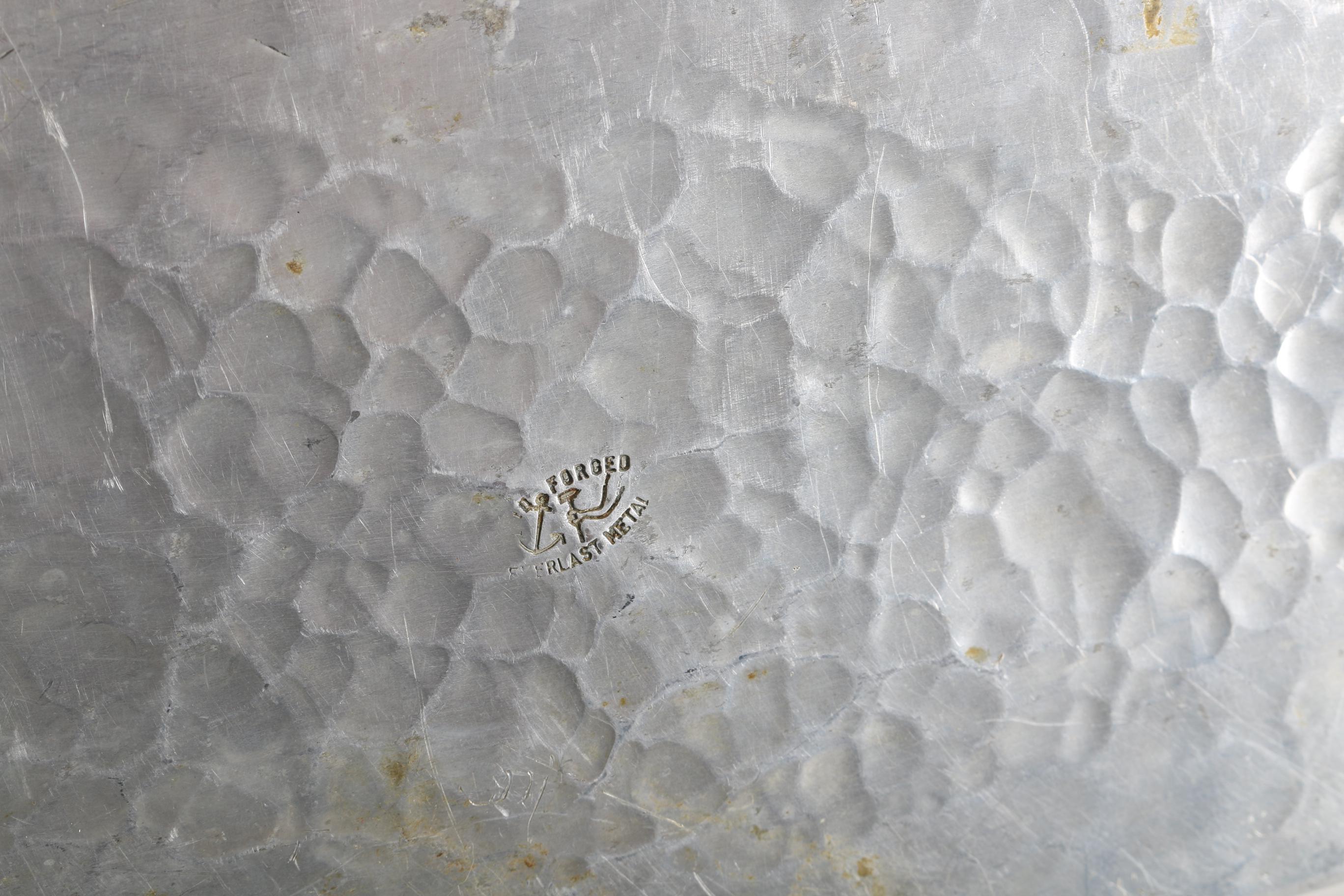 WMF Ikora Bowl With a Collection of Hand Forged Aluminum Servingware