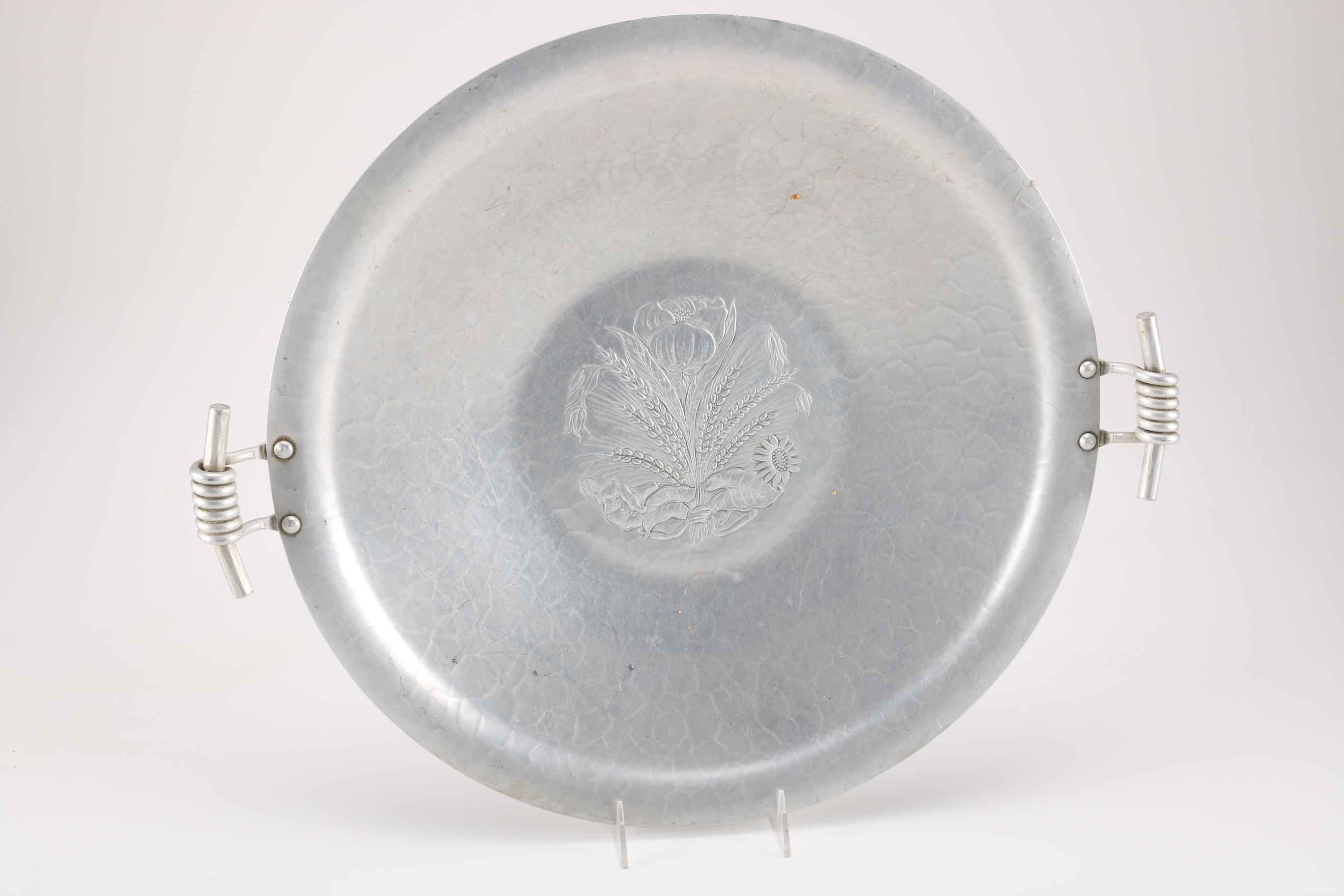 WMF Ikora Bowl With a Collection of Hand Forged Aluminum Servingware