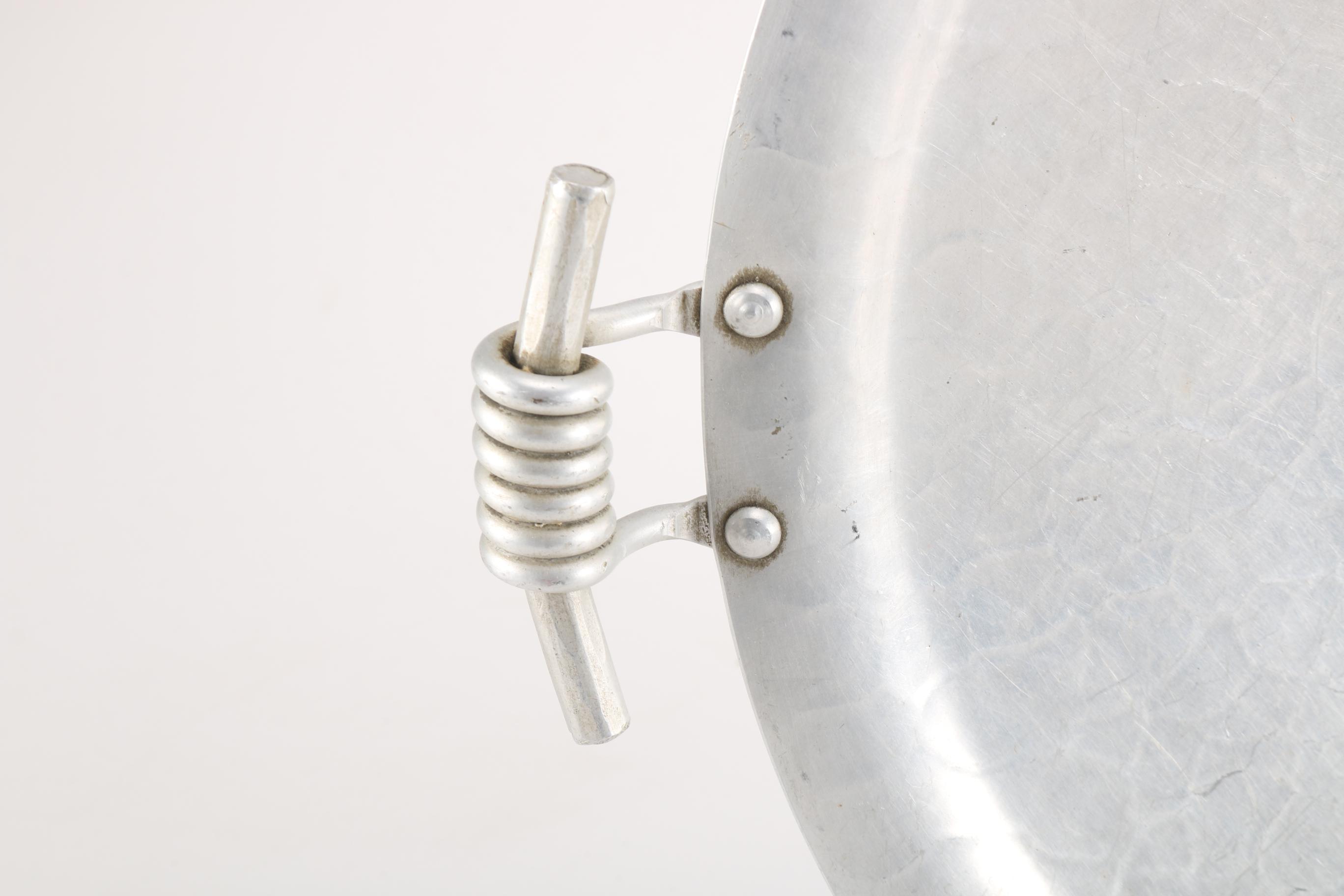 WMF Ikora Bowl With a Collection of Hand Forged Aluminum Servingware