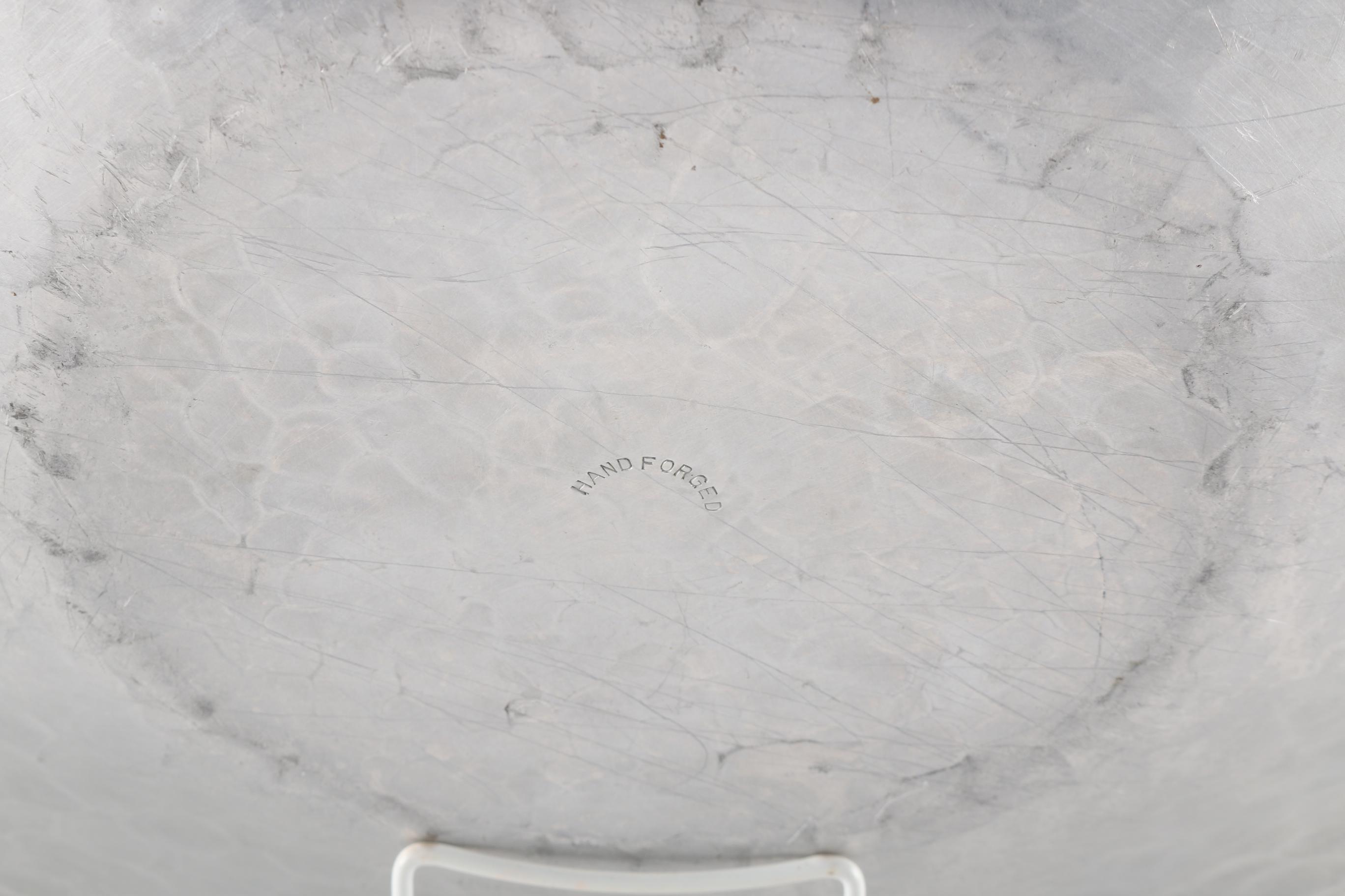 WMF Ikora Bowl With a Collection of Hand Forged Aluminum Servingware