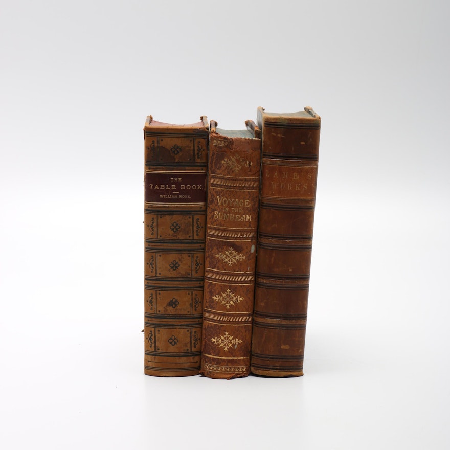 Nineteenth-Century Books Including 1827 "The Table-Book of Daily Recreation and Information"