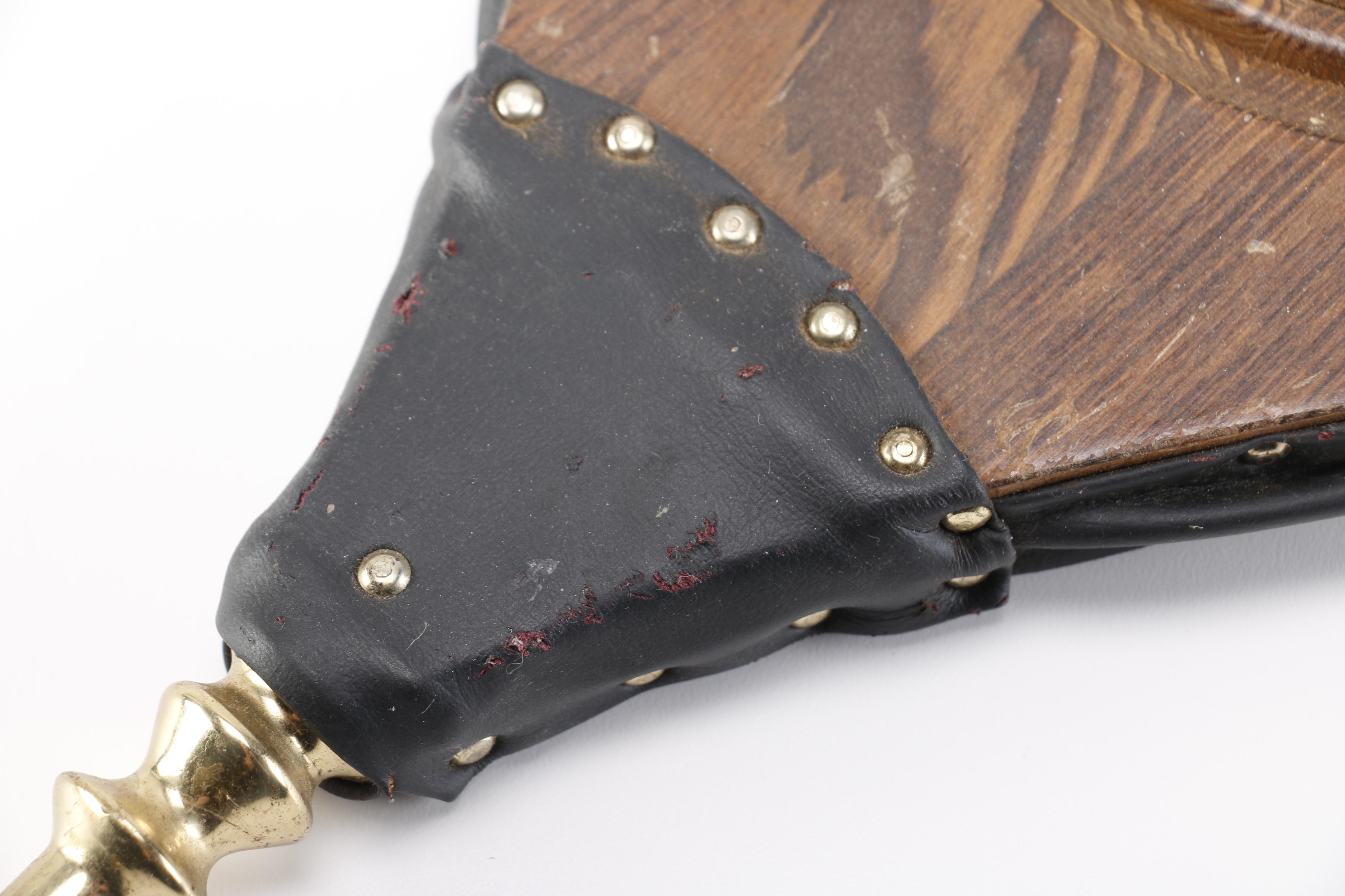 Wooden Fireplace Bellows