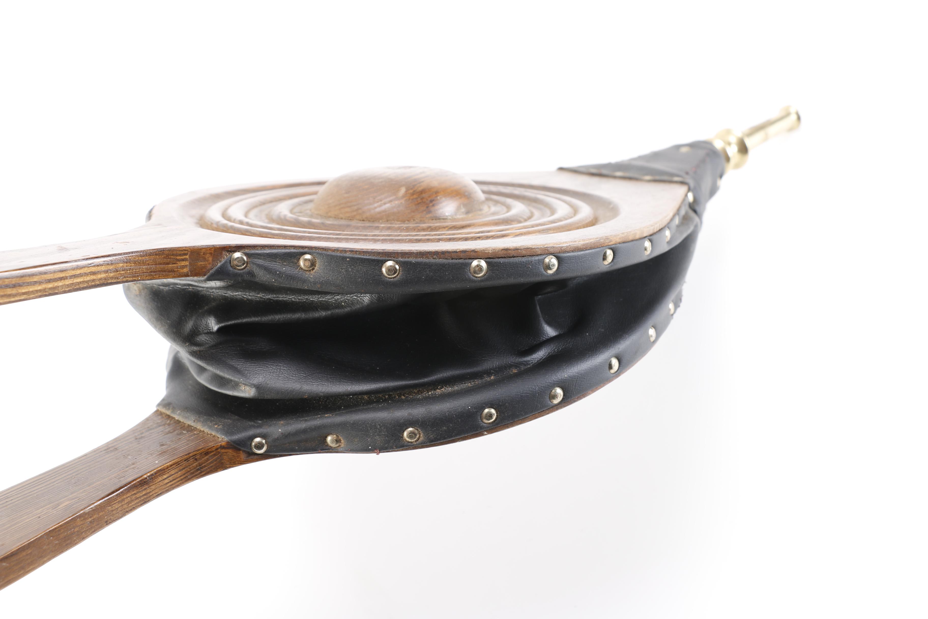 Wooden Fireplace Bellows