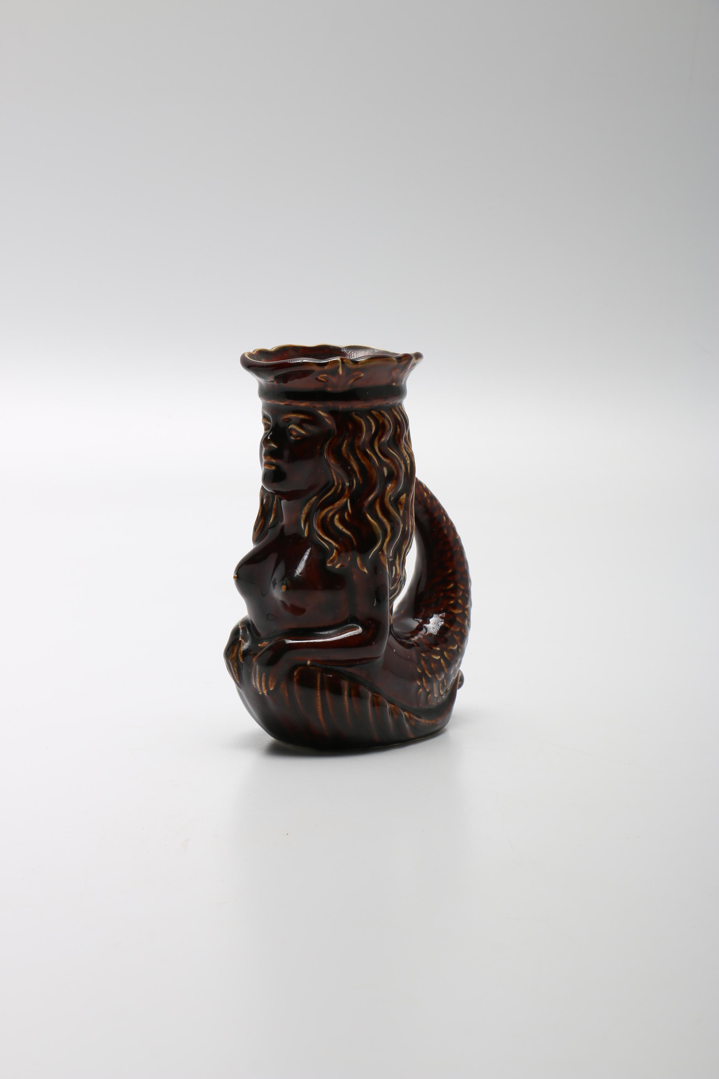 Dartmouth Pottery Mermaid Gurgle Jug Circa 1950