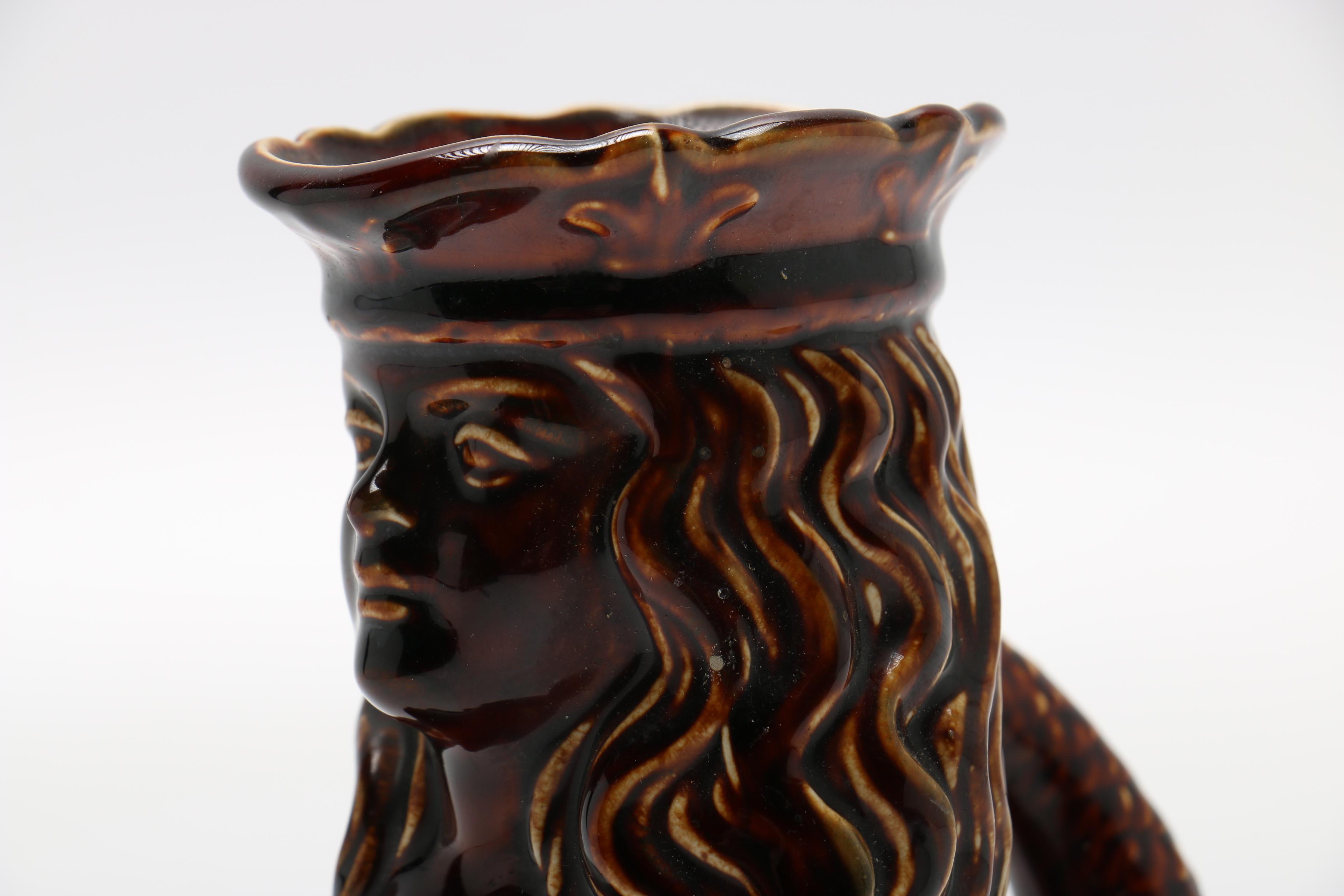 Dartmouth Pottery Mermaid Gurgle Jug Circa 1950