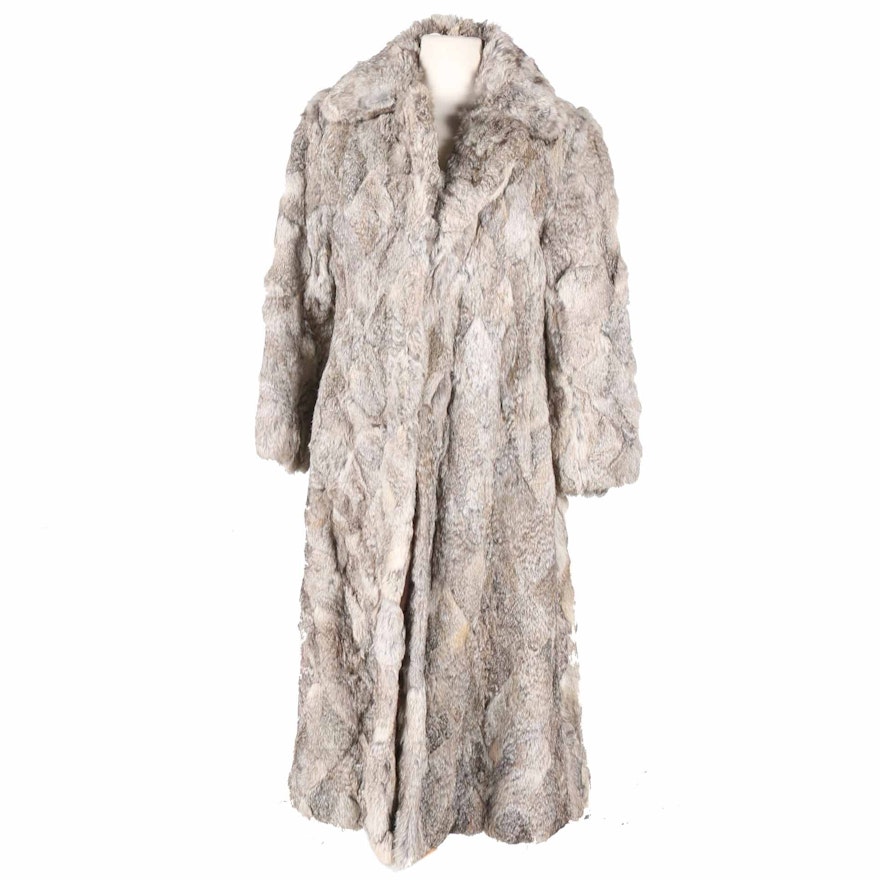 Dino Ricco Rabbit Fur Coat