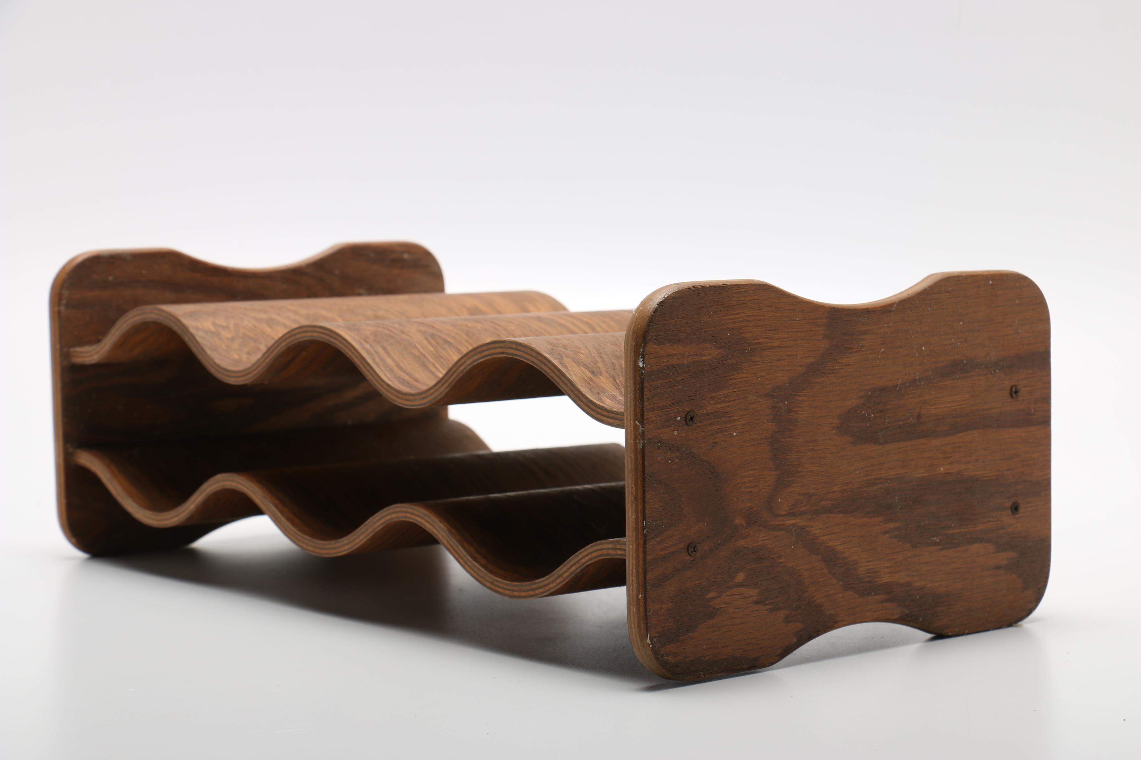 Modern Wooden Wine Rack