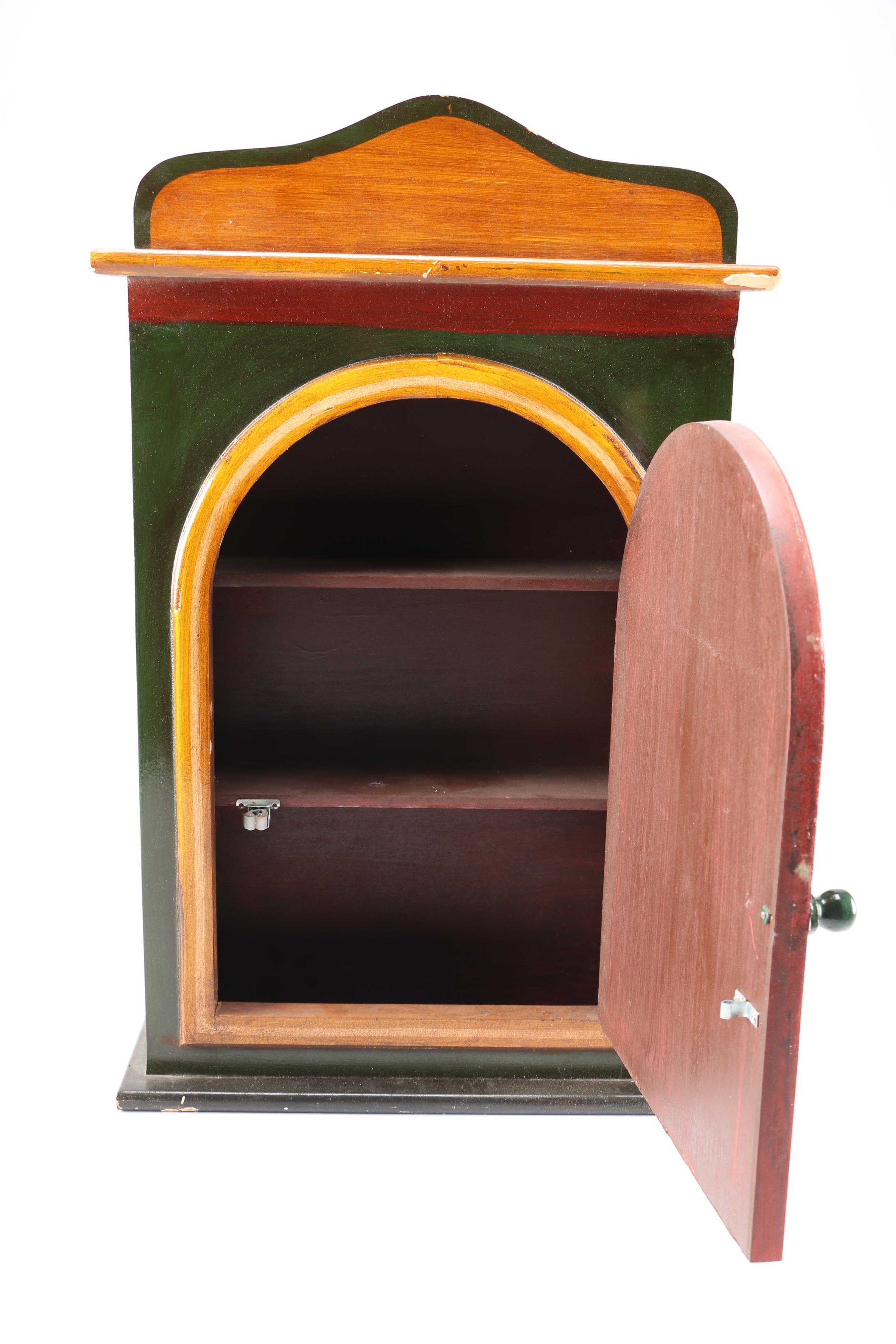 Wooden Royal Navy Medicine Cabinet