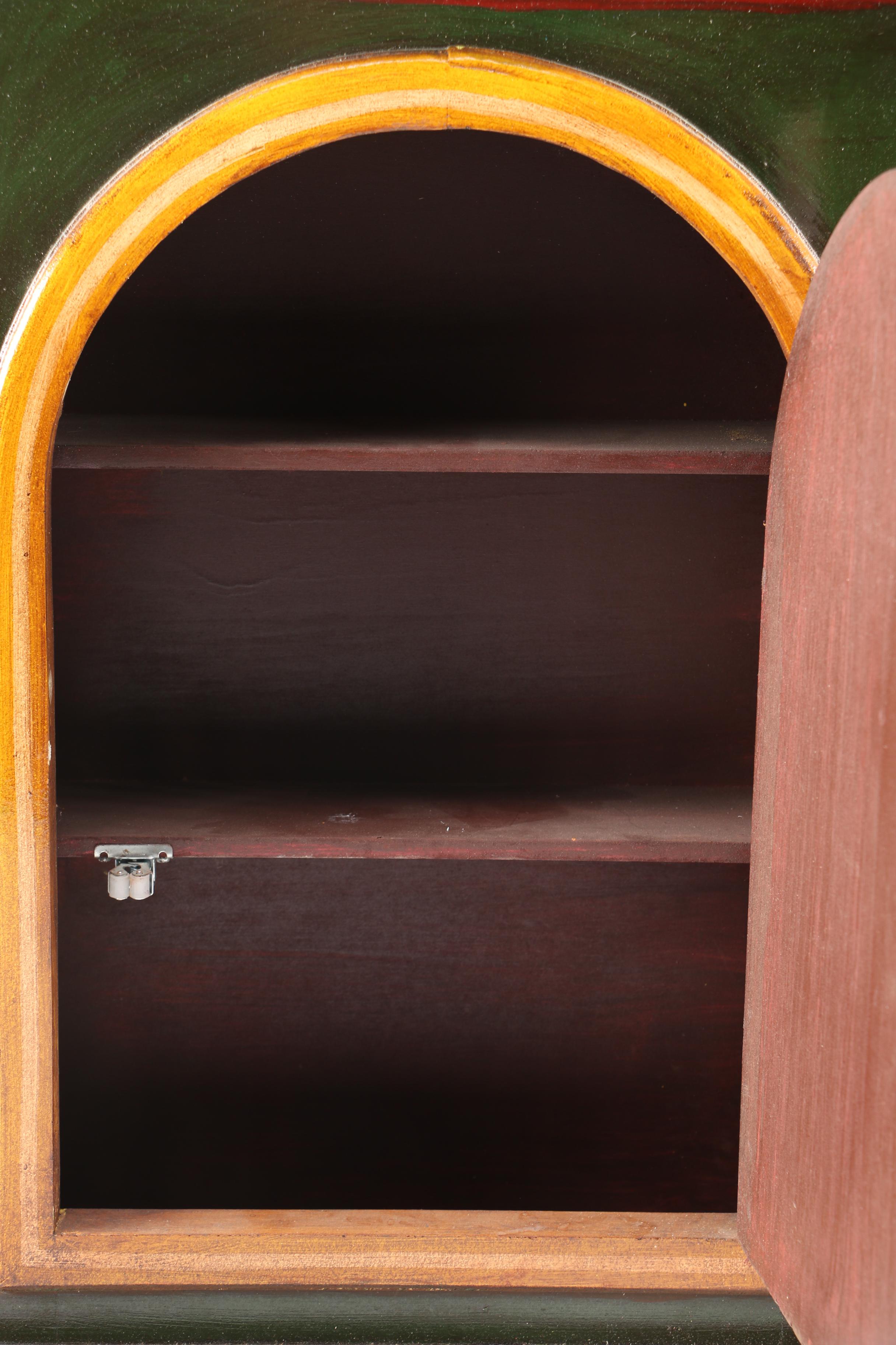 Wooden Royal Navy Medicine Cabinet