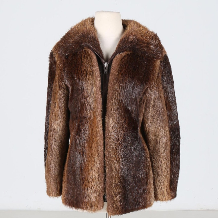 Women's Beaver Fur Coat