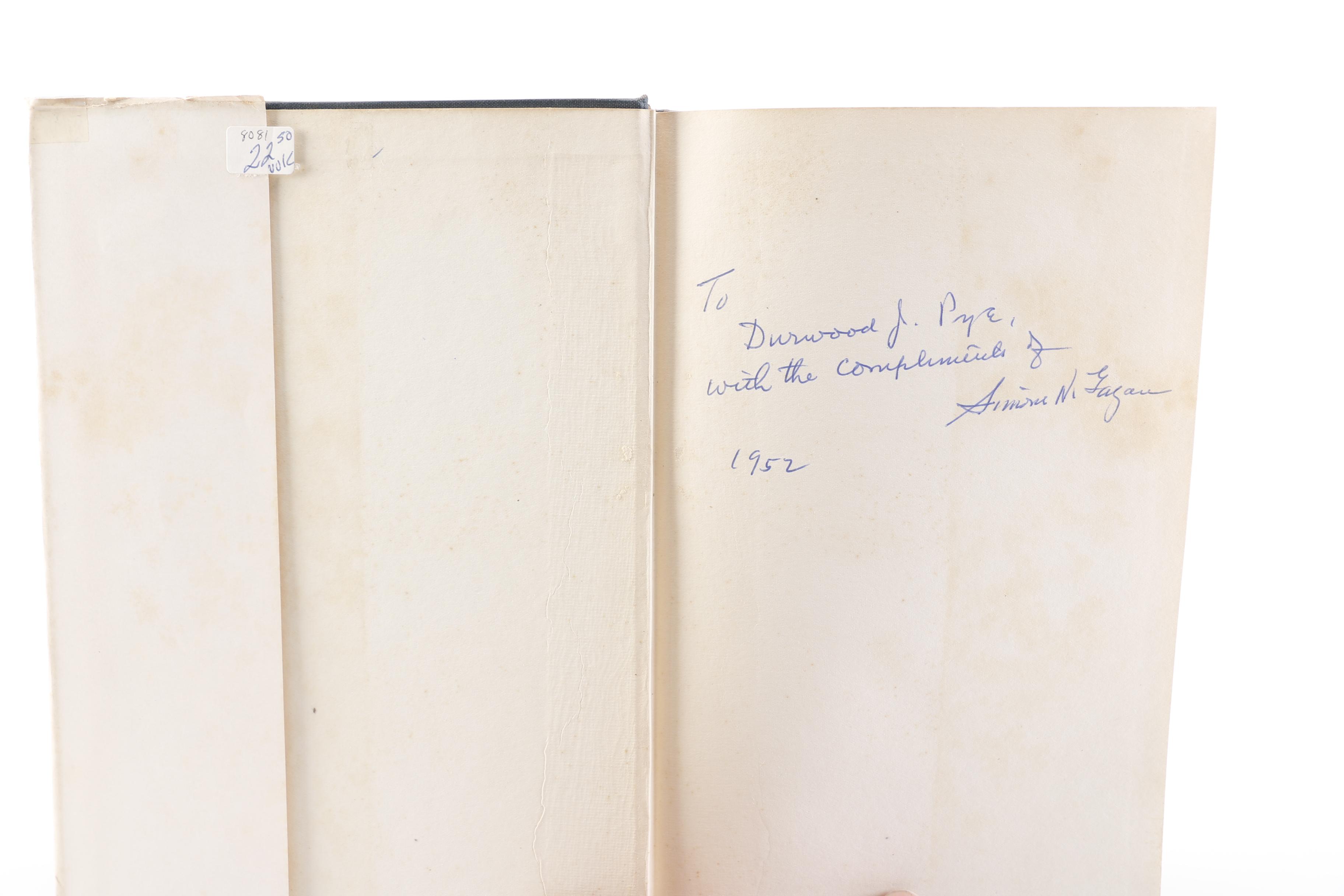 1952 Signed Edition of "May It Please The Court!" by S.N. Gazan