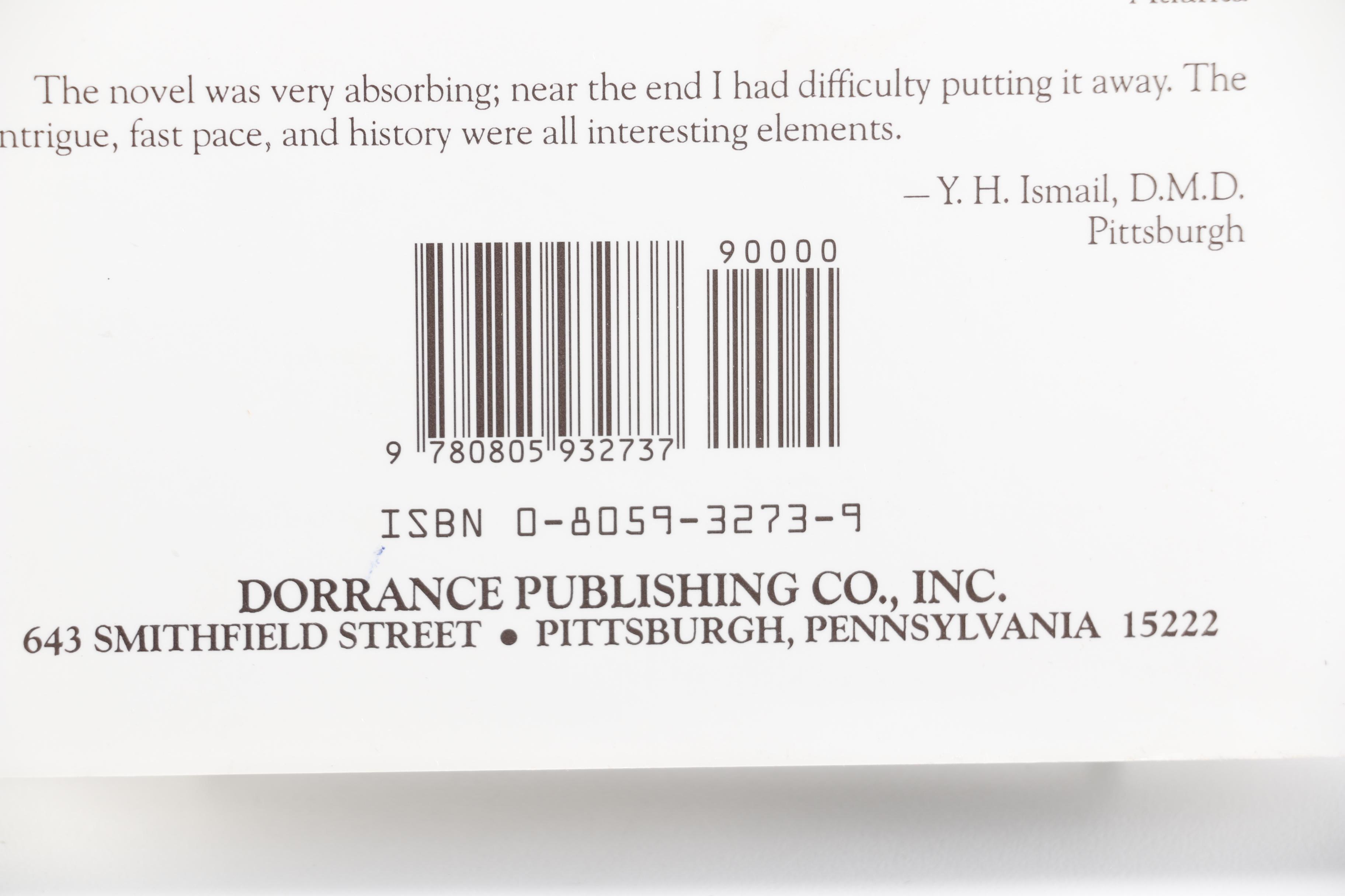 Signed First Printing Maurice J. Fagan "The Isle Of Hope"