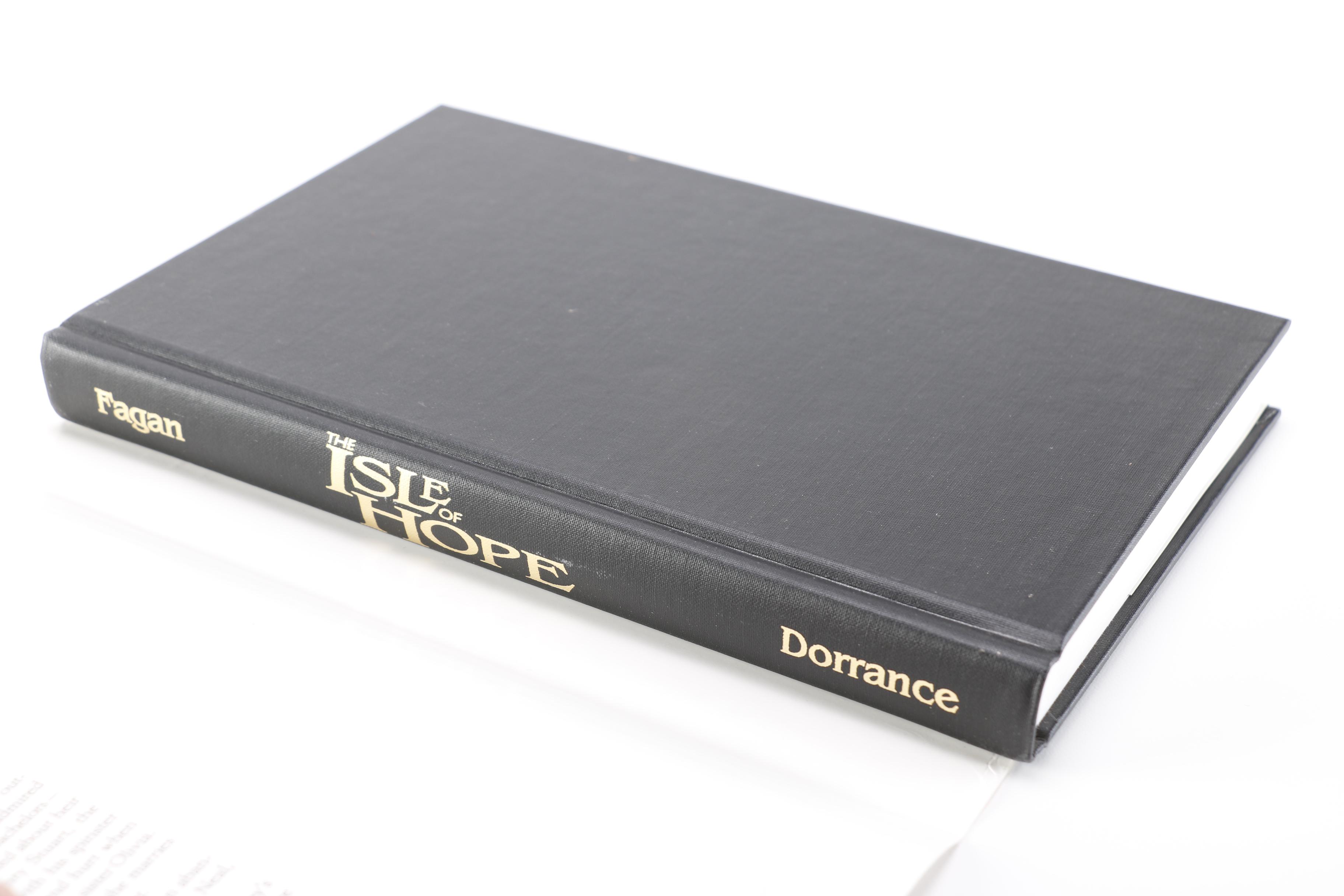 Signed First Printing Maurice J. Fagan "The Isle Of Hope"