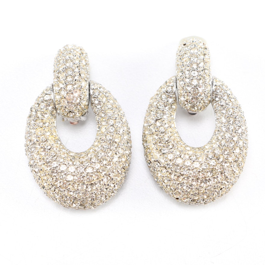 Ciner Clip Earrings