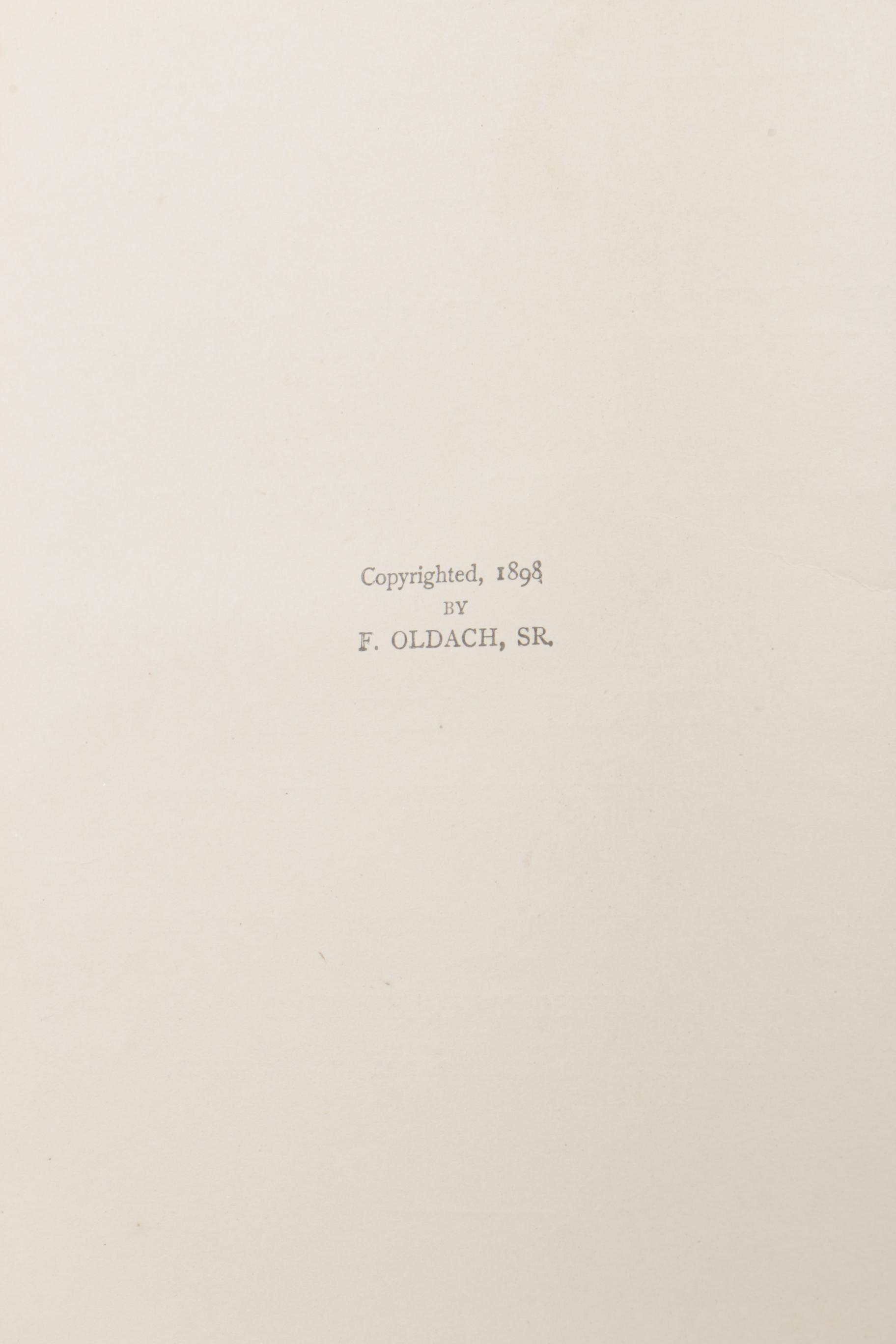 1898 "Our Country in War and Our Foreign Relations"