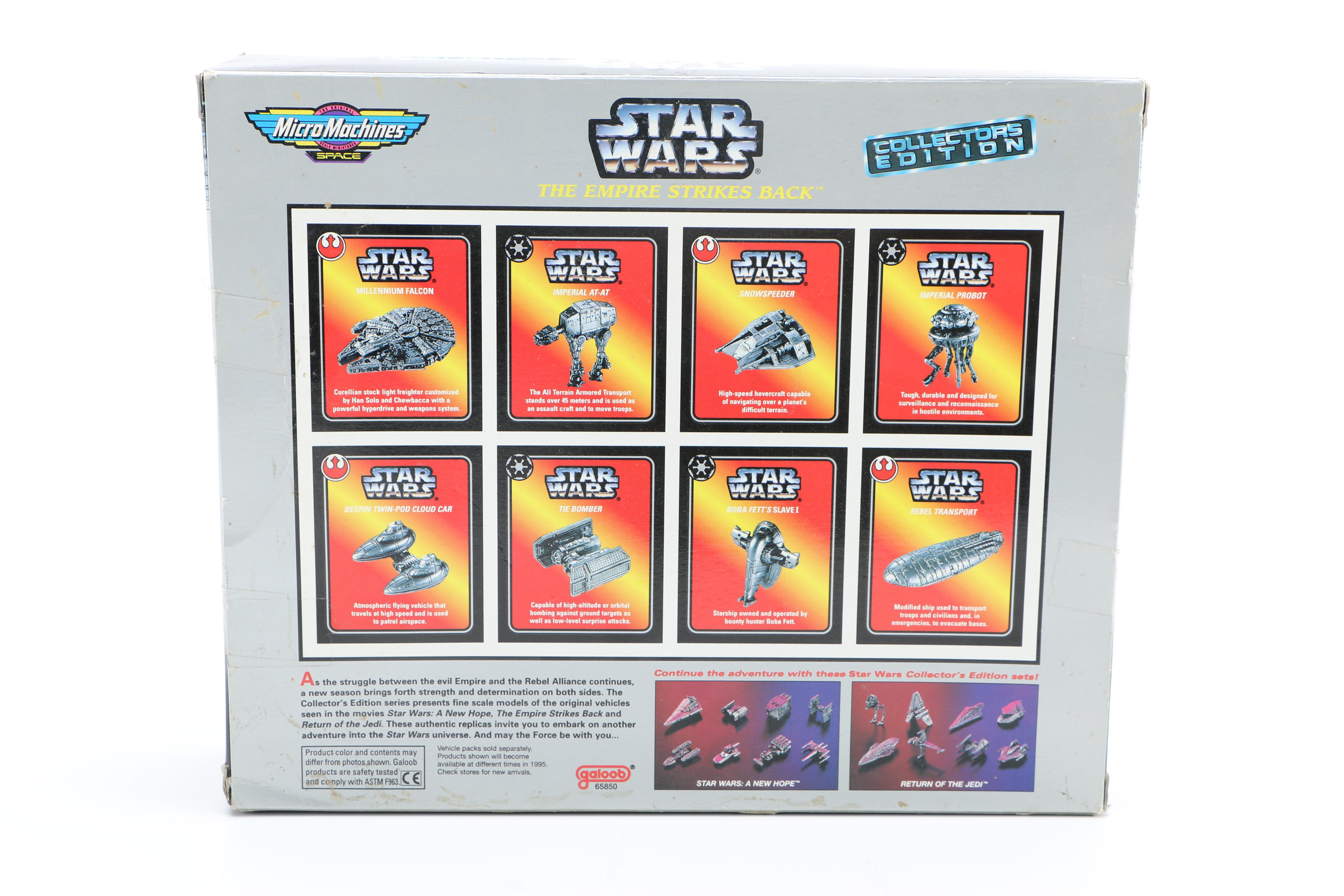 1995 Limited Edition "Star Wars" Micro Machines