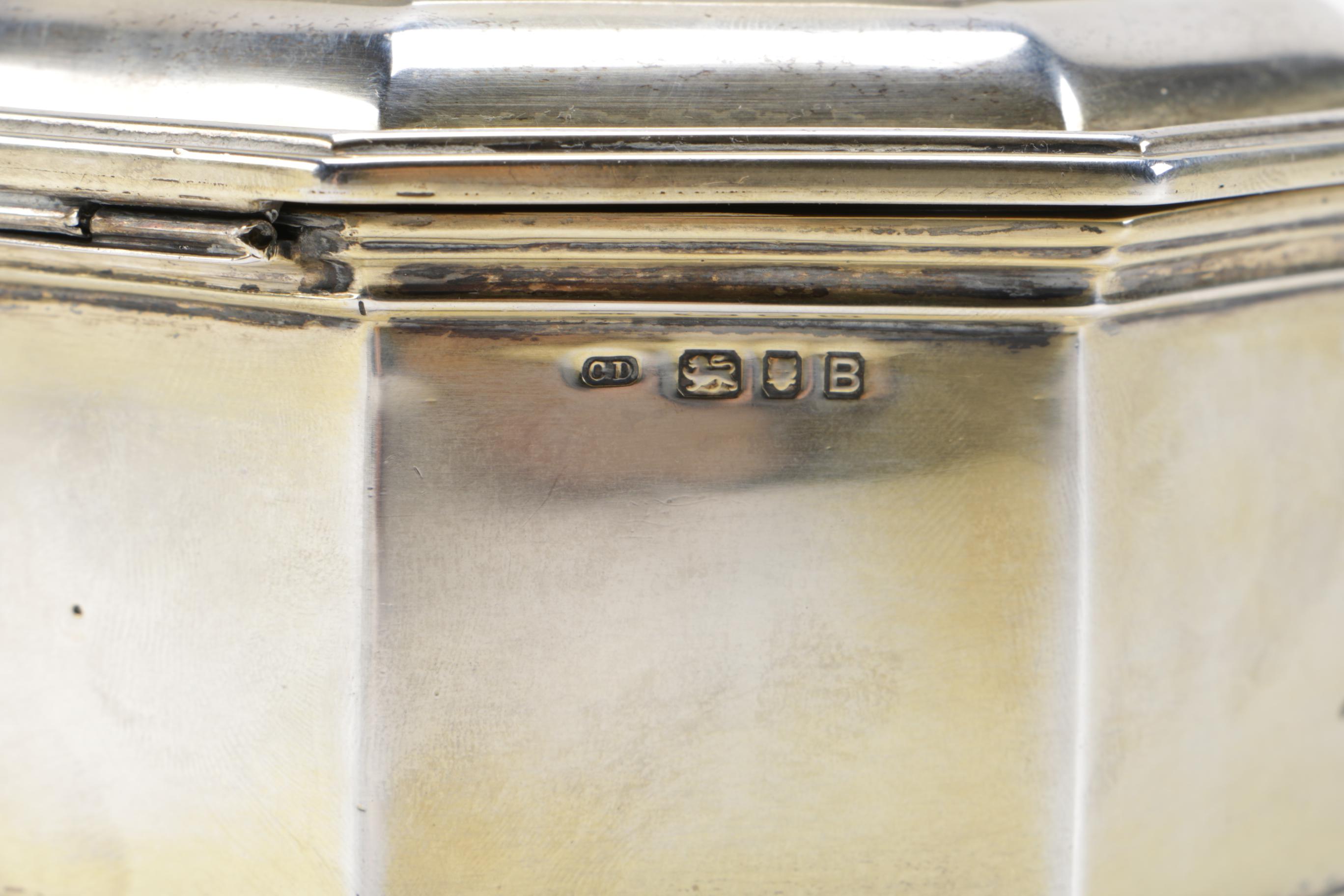 1937 London Sterling Silver Perfume Box