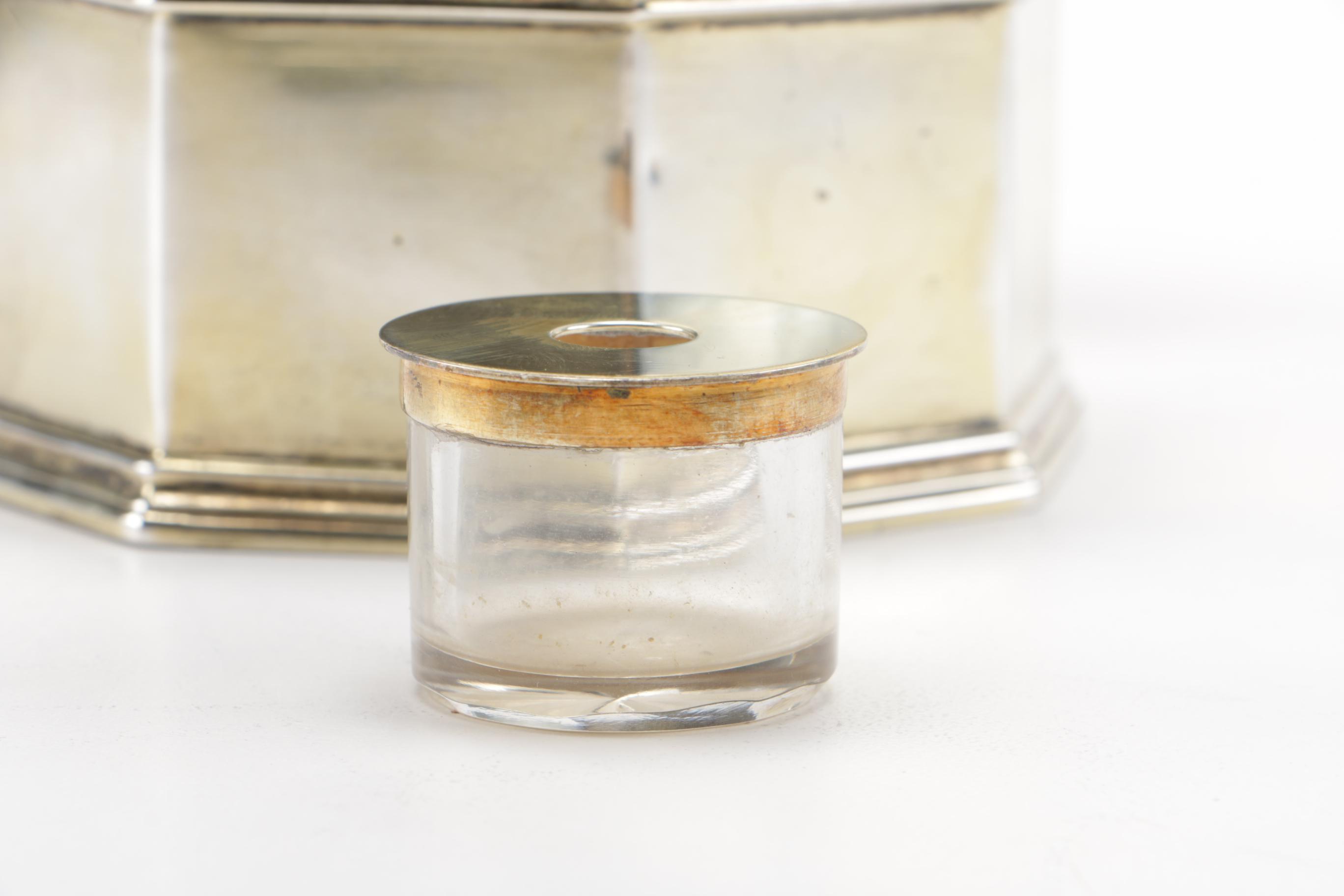 1937 London Sterling Silver Perfume Box