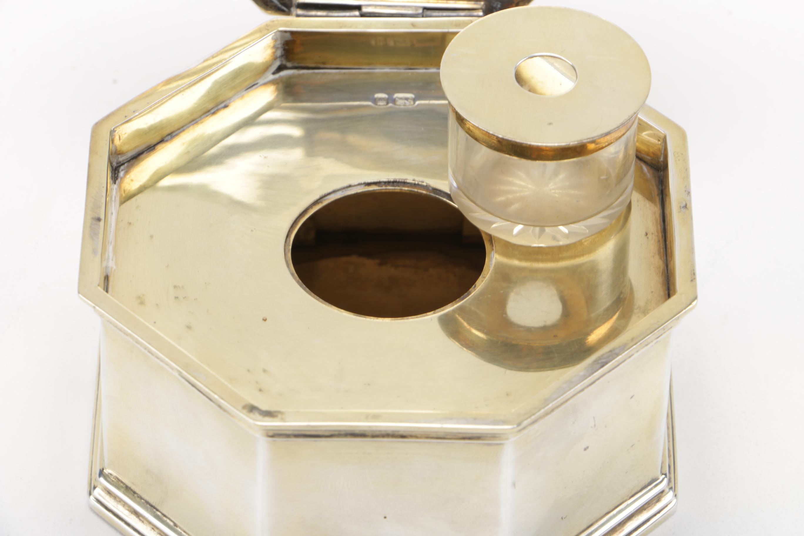 1937 London Sterling Silver Perfume Box