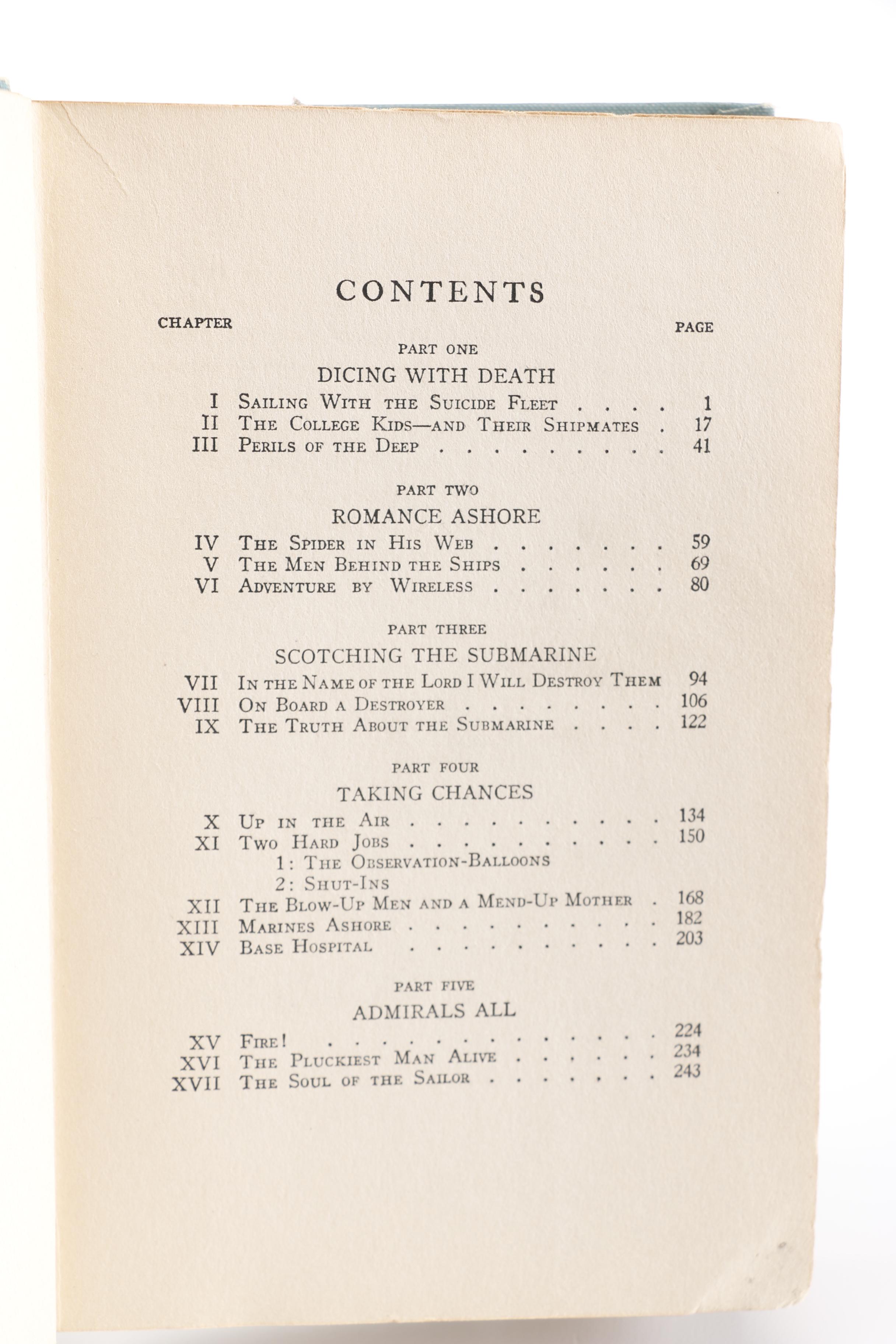 Collection of Naval Books