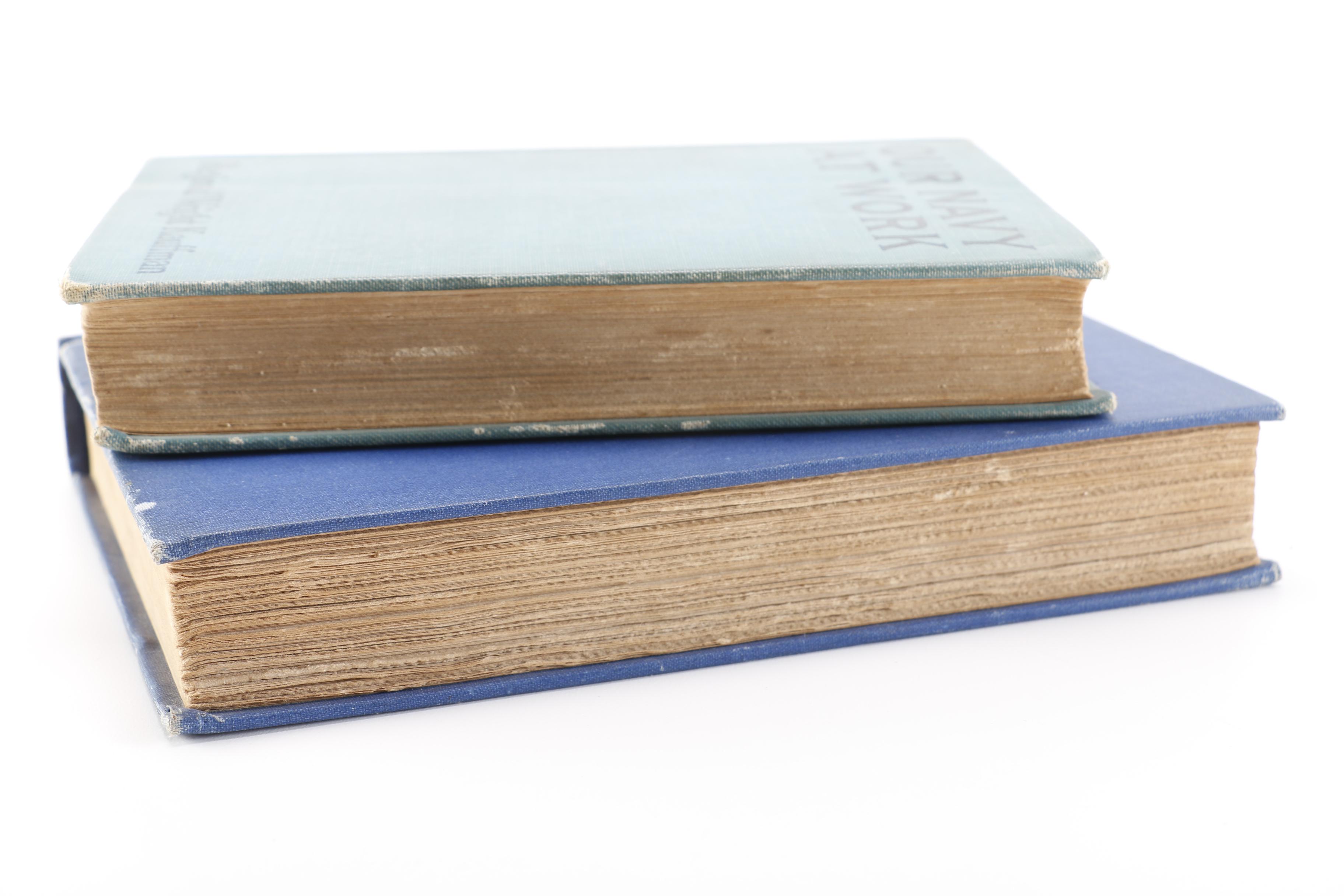 Collection of Naval Books