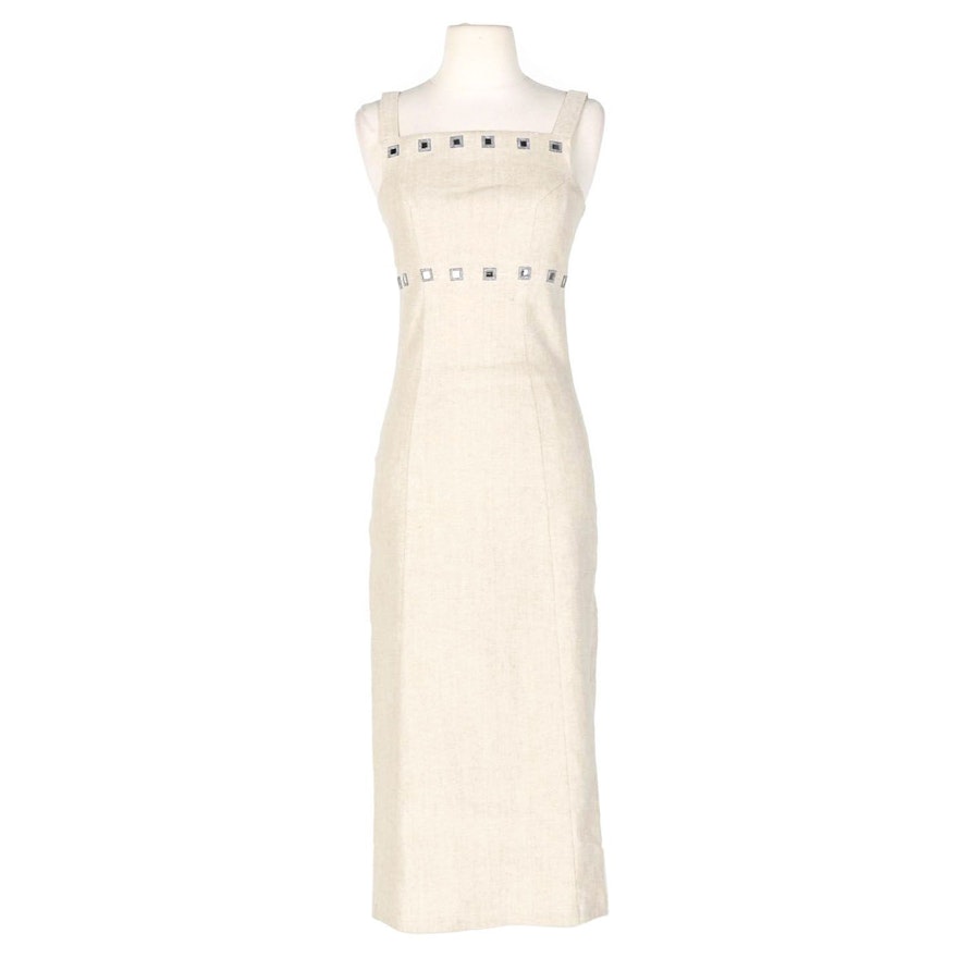 Village Set Linen Dress