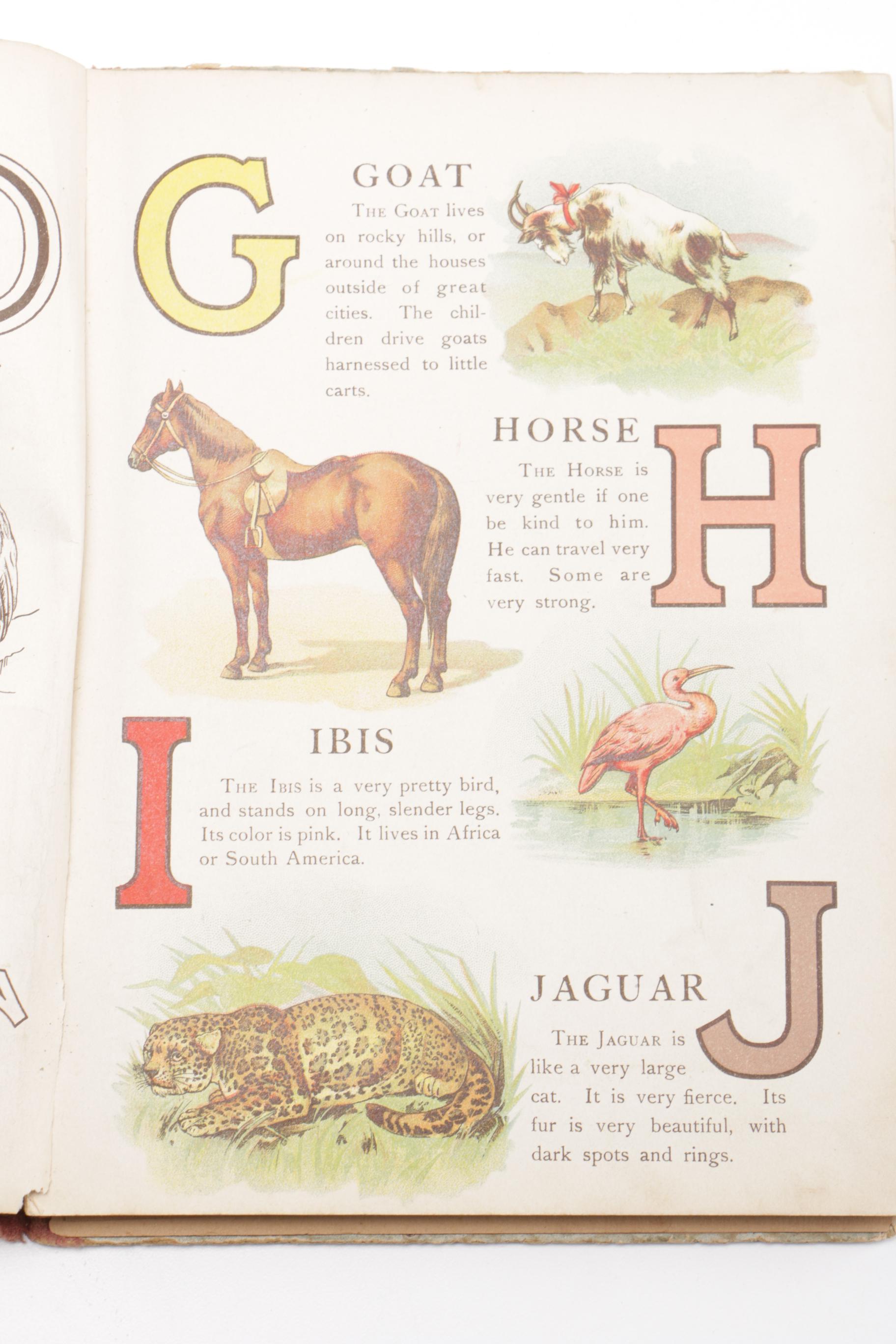 Antiquarian Children's Book "Sunny Days Of Childhood"