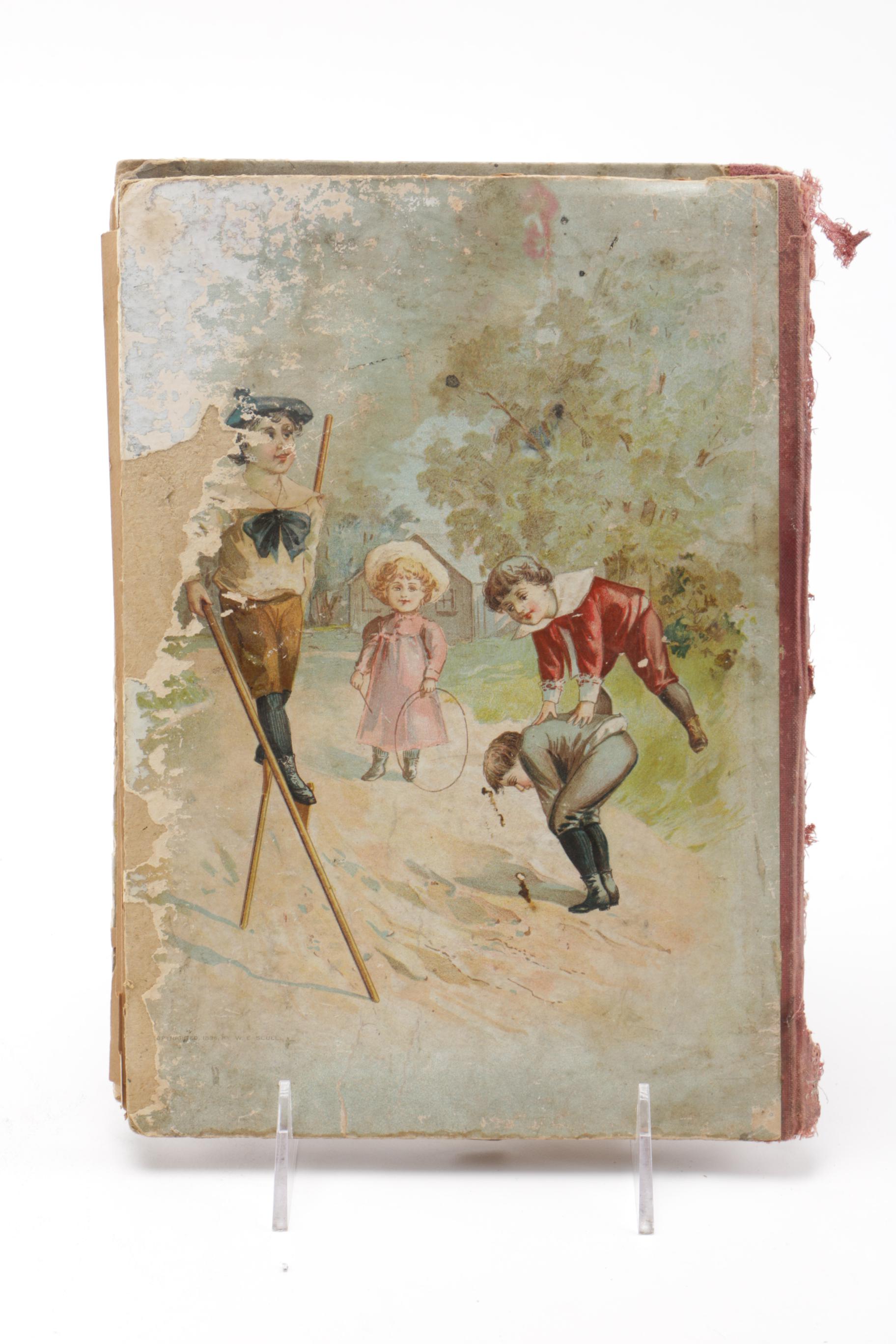 Antiquarian Children's Book "Sunny Days Of Childhood"