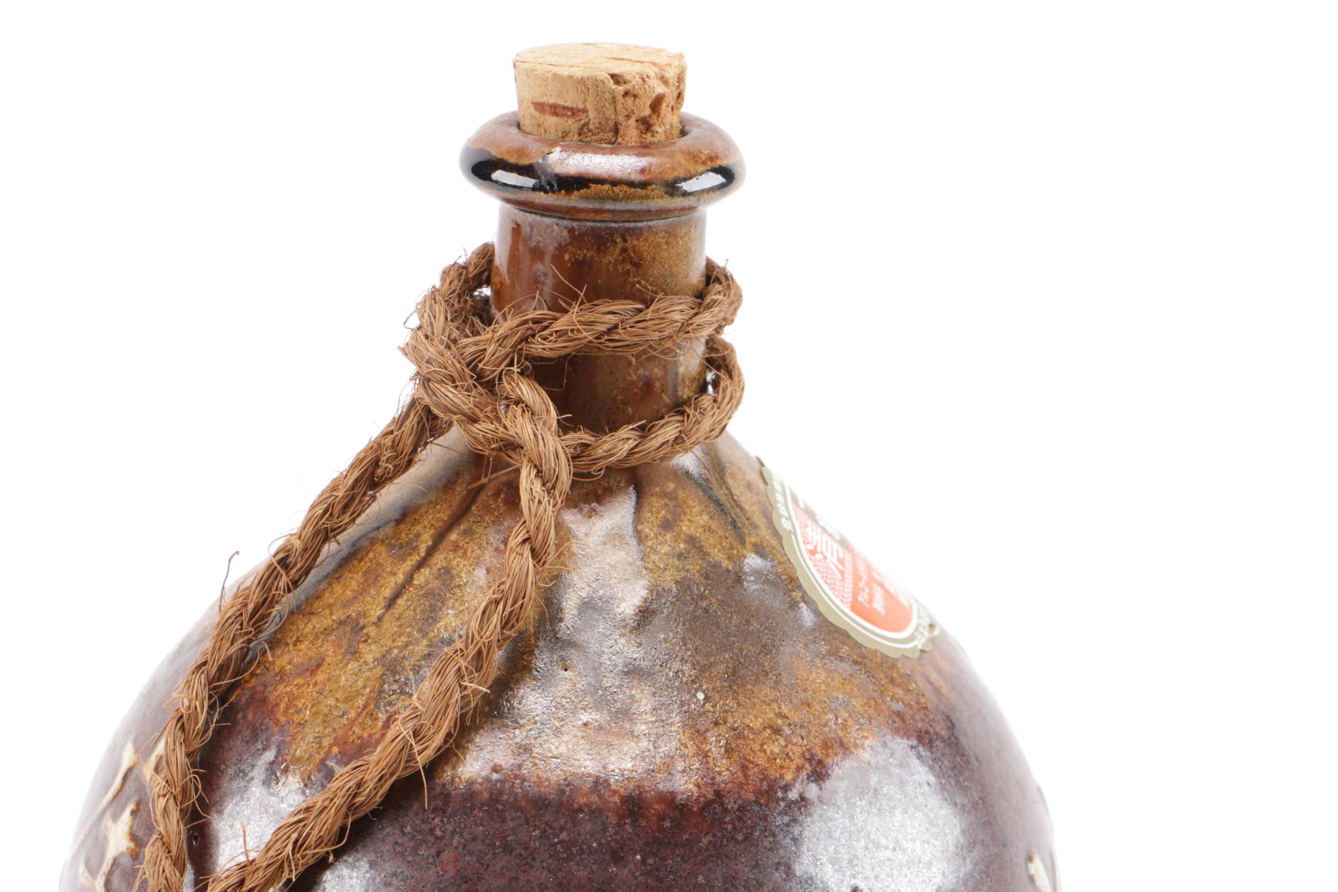 Japanese Stoneware Sake Jug