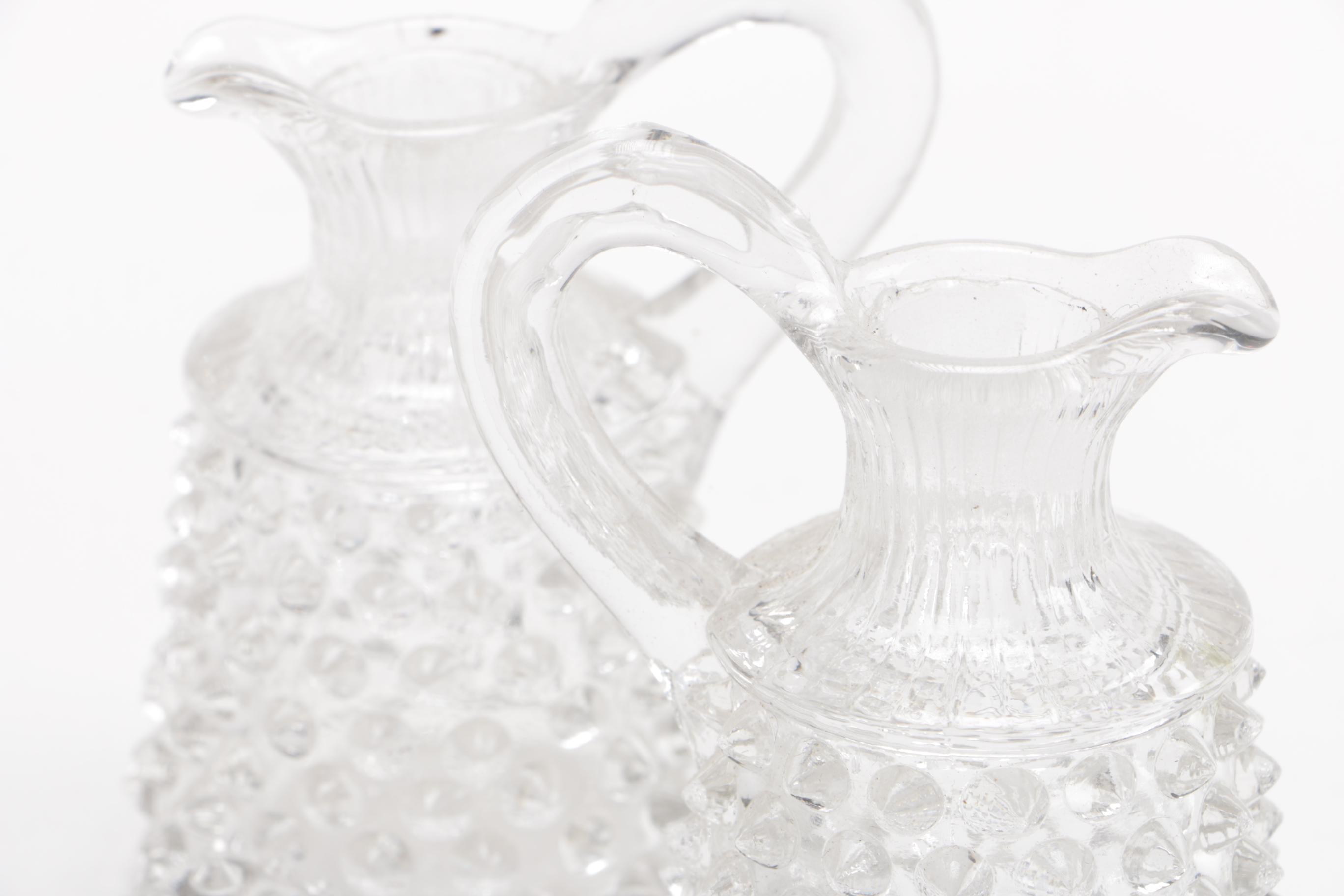 Cruet Set with Silver-Plated Stand