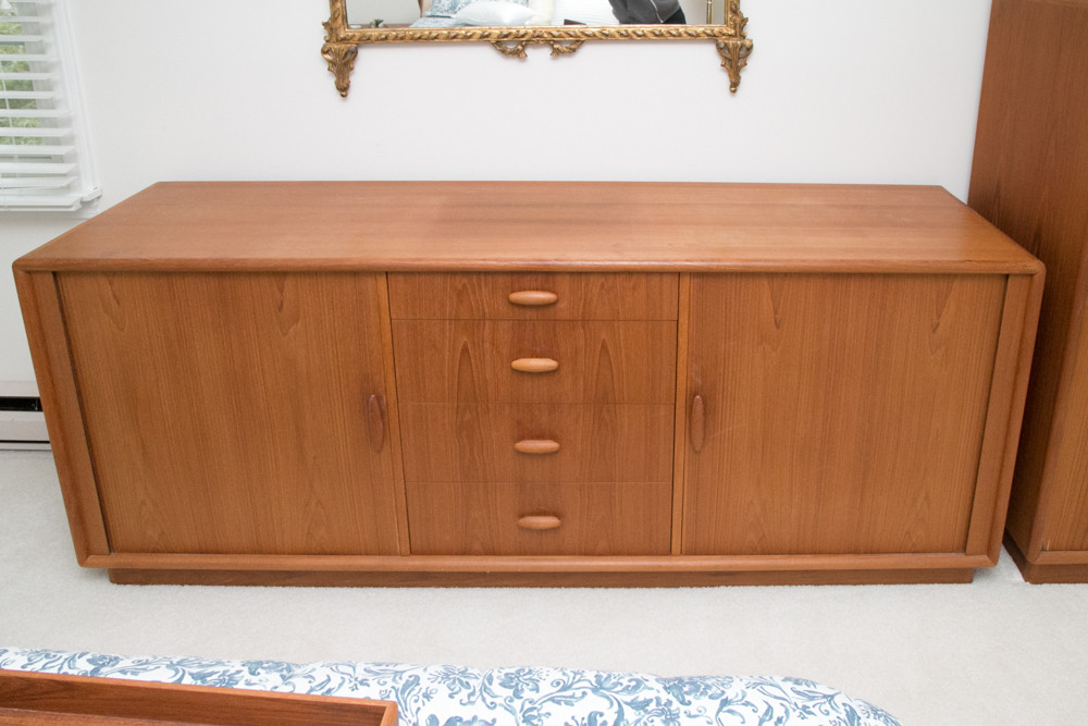 Danish Modern Teak Dresser by Dyrlund