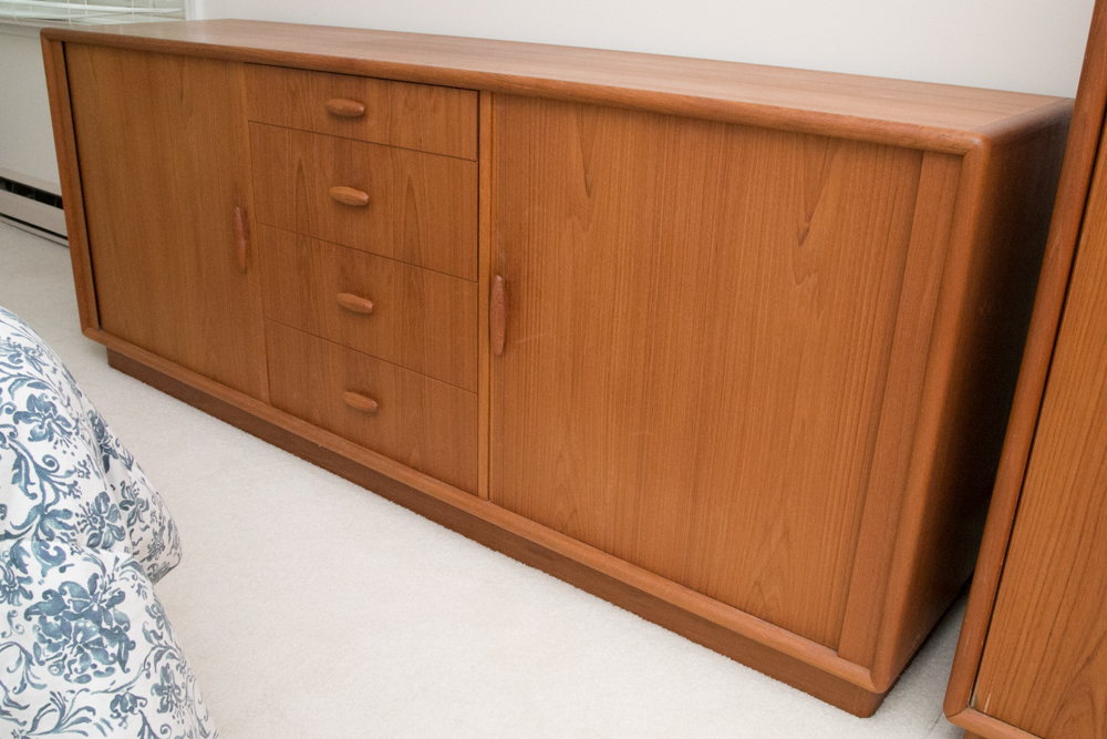 Danish Modern Teak Dresser by Dyrlund