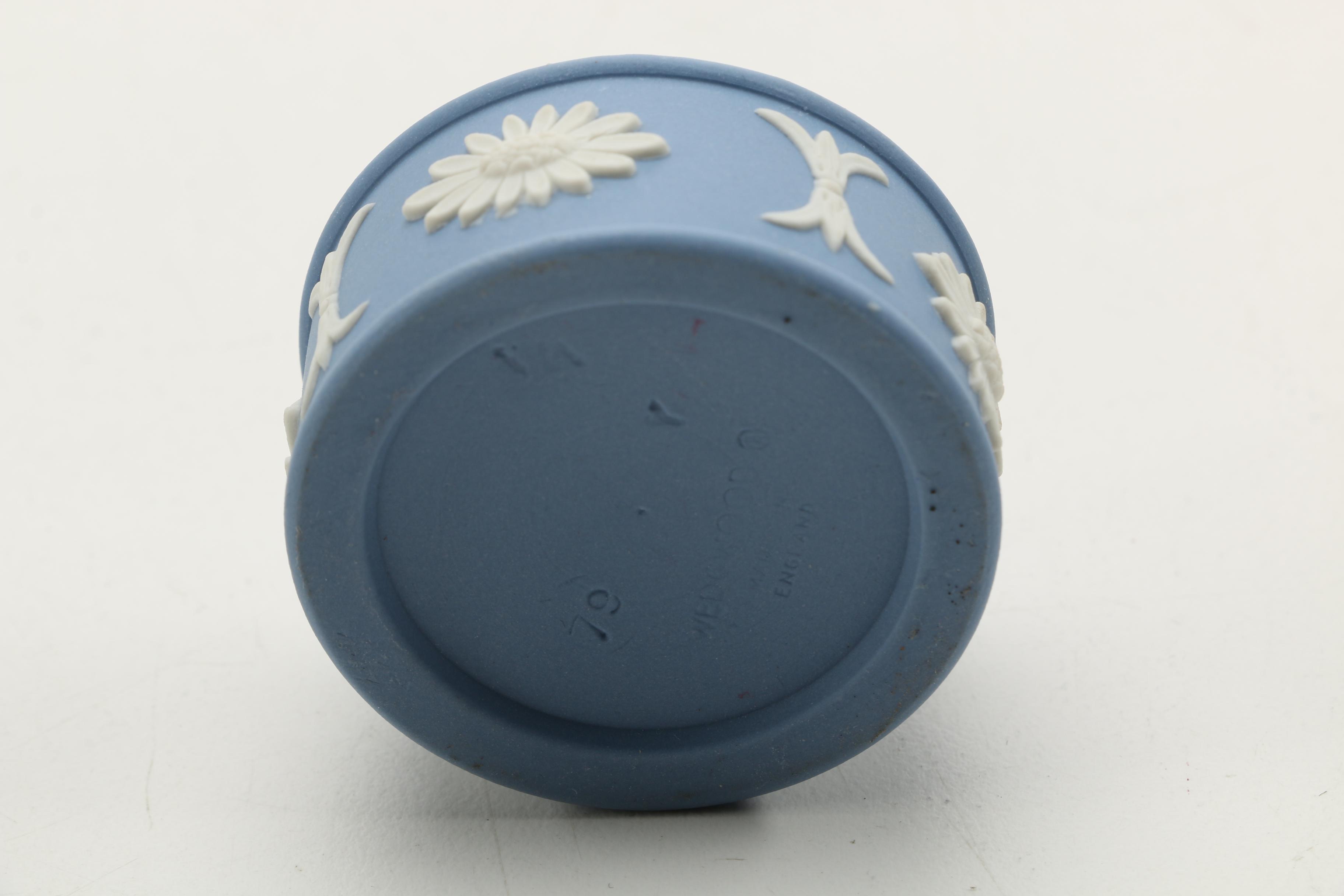 Wedgwood Jasperware in Dark Blue and Wedgwood Blue